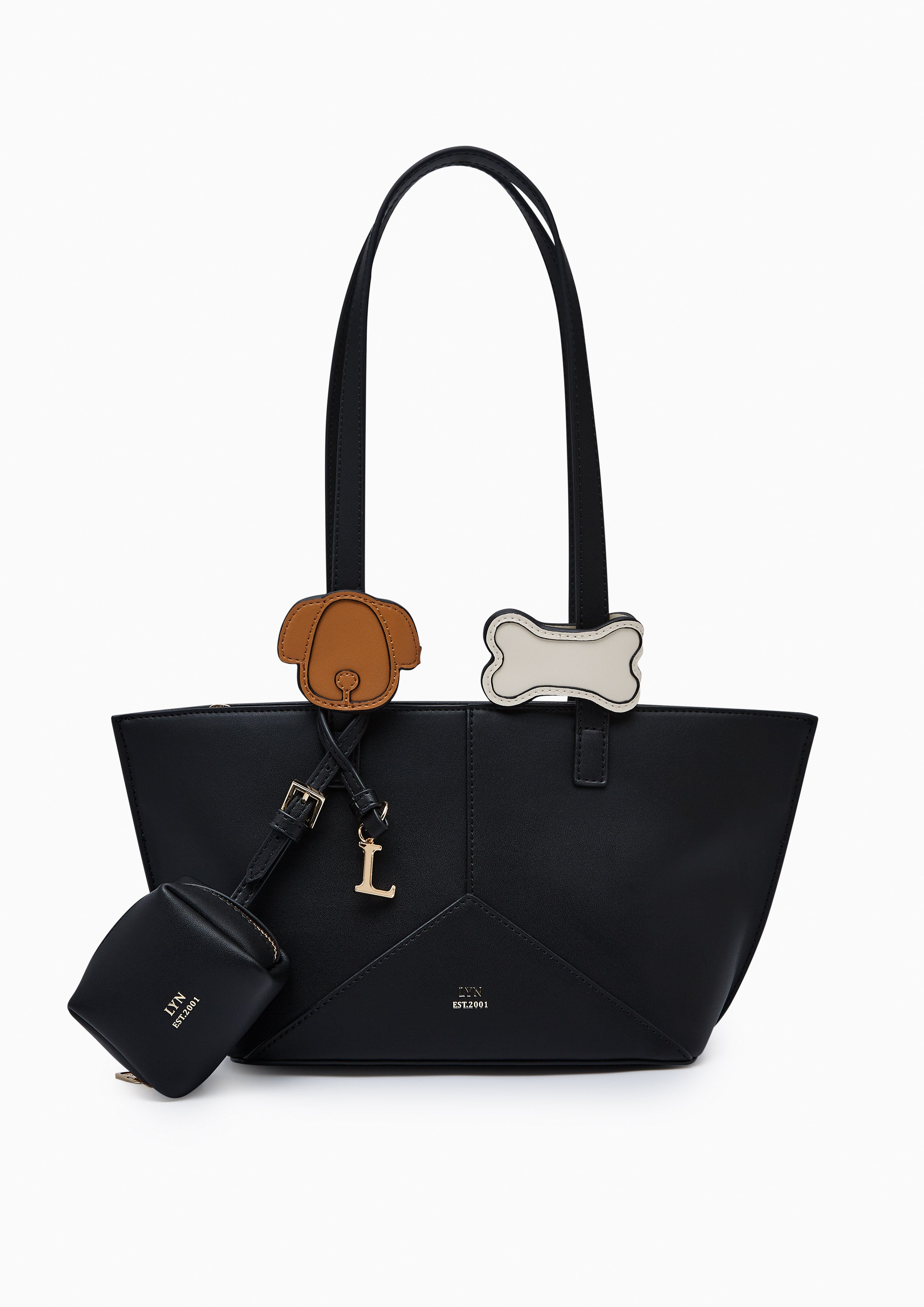 Konner L Tote Bag Black
