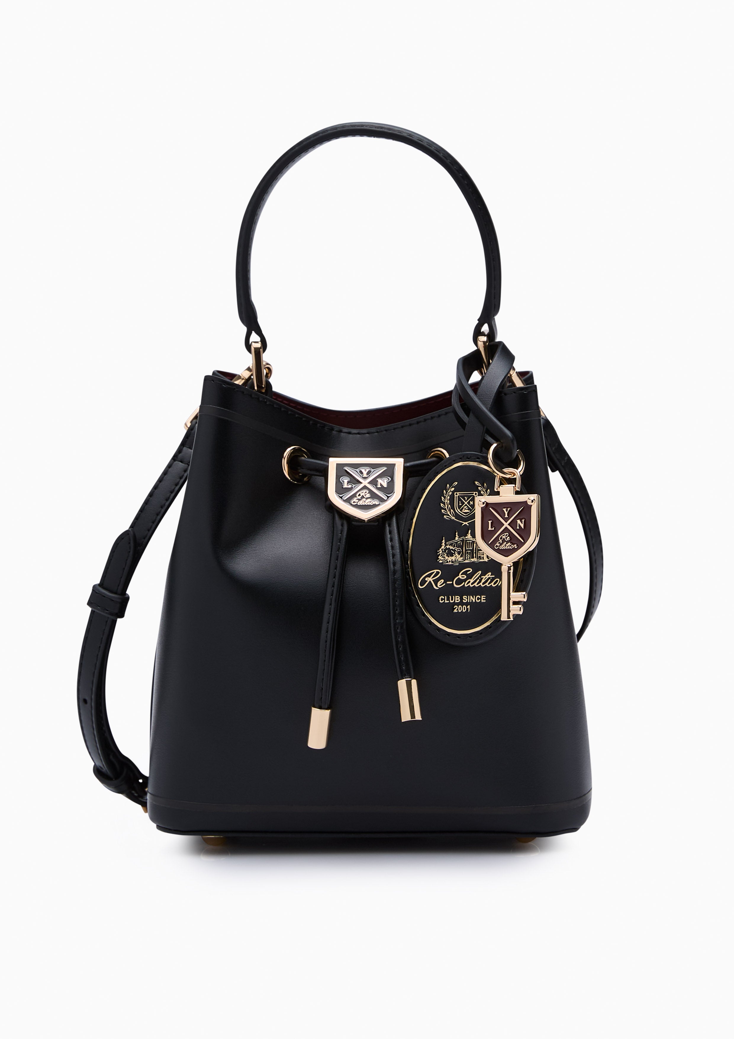 Carina Racquet S Bucket Bag Black