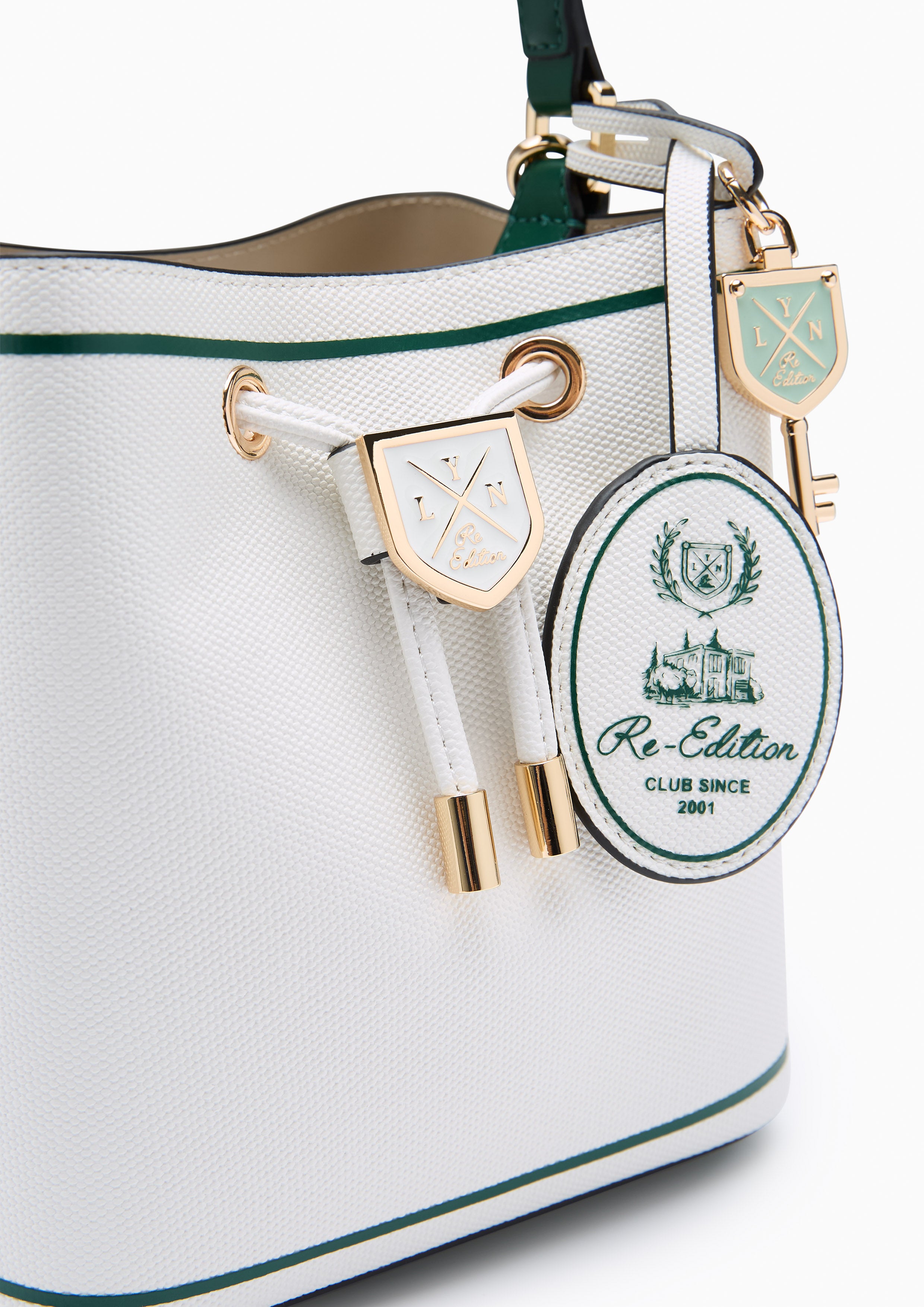 Carina Racquet S Bucket Bag Green