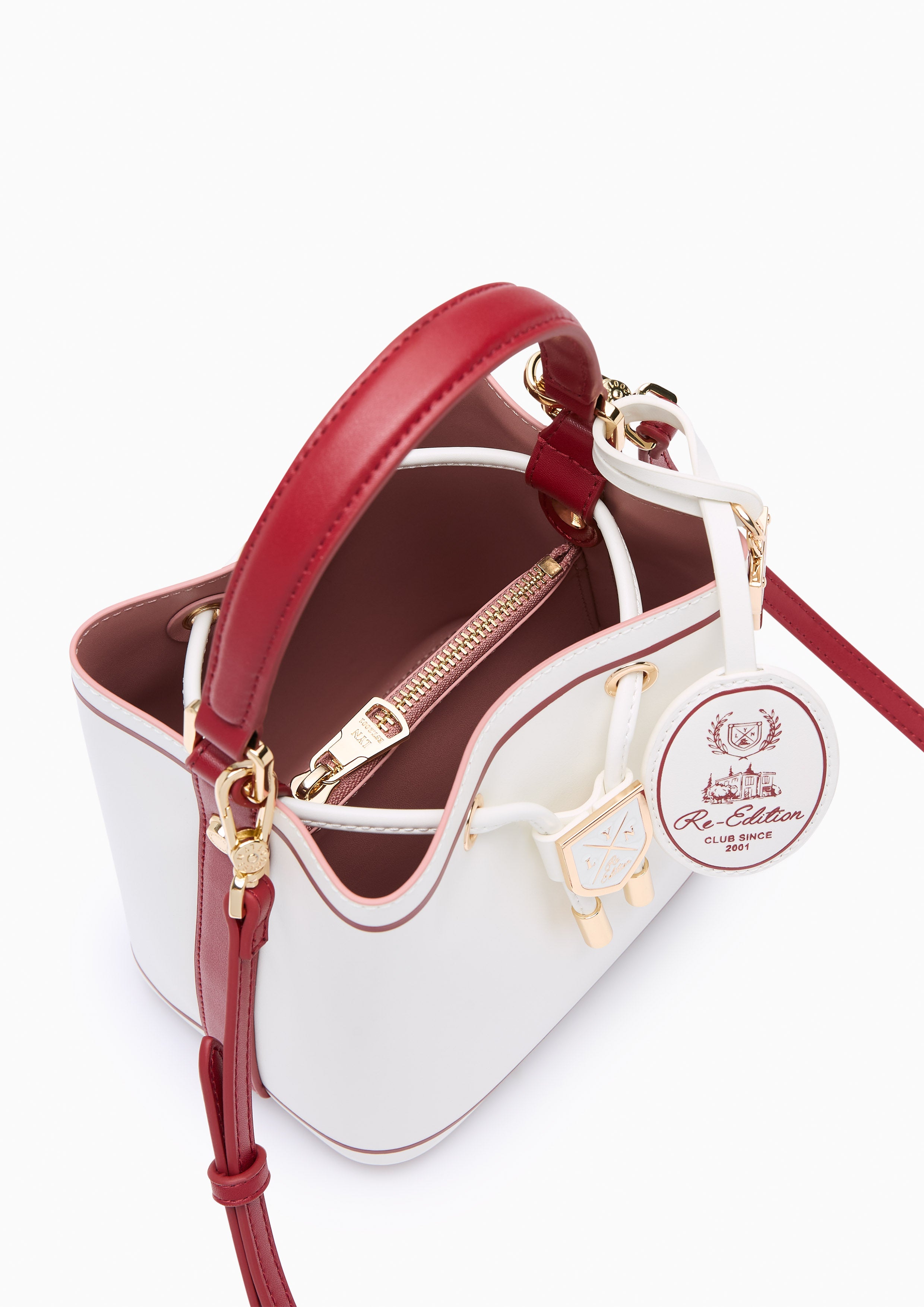 Carina Racquet S Bucket Bag Red