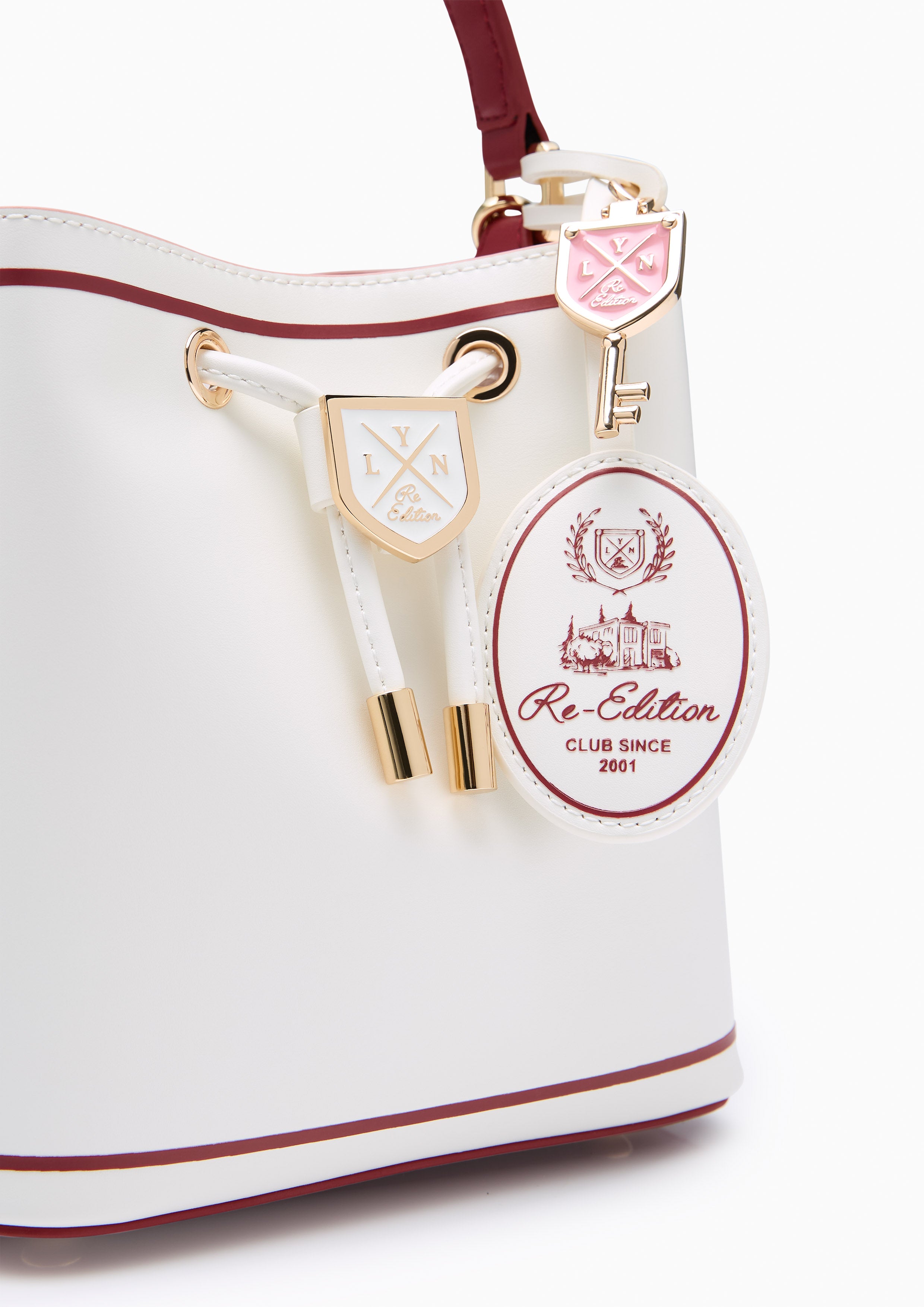 Carina Racquet S Bucket Bag Red