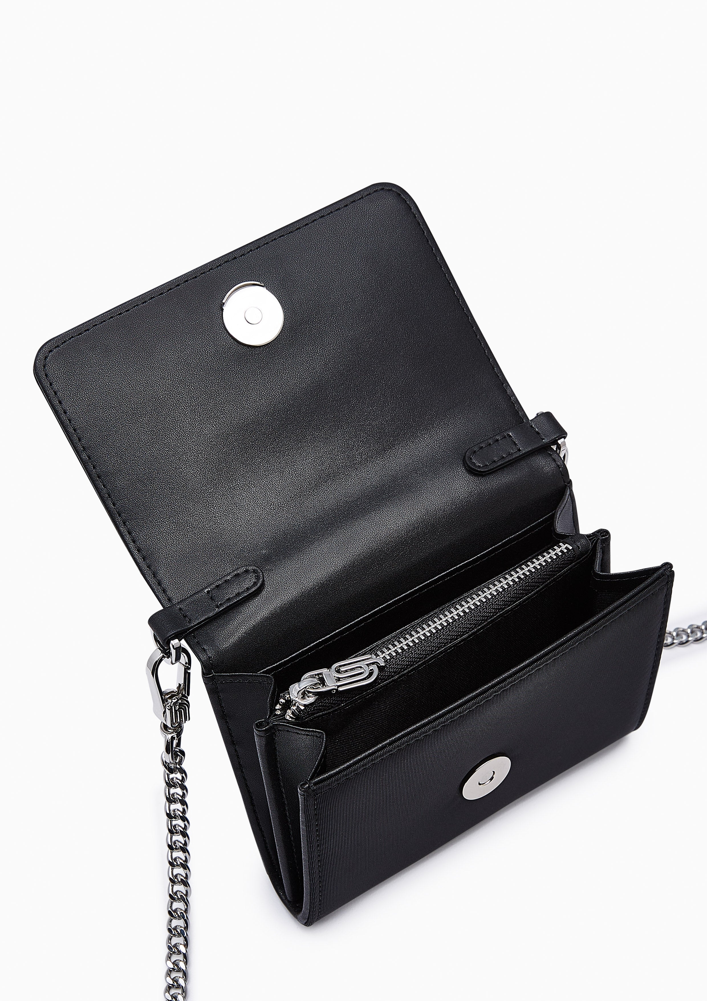 Bistro Infinite Short Wallet On Chain Black