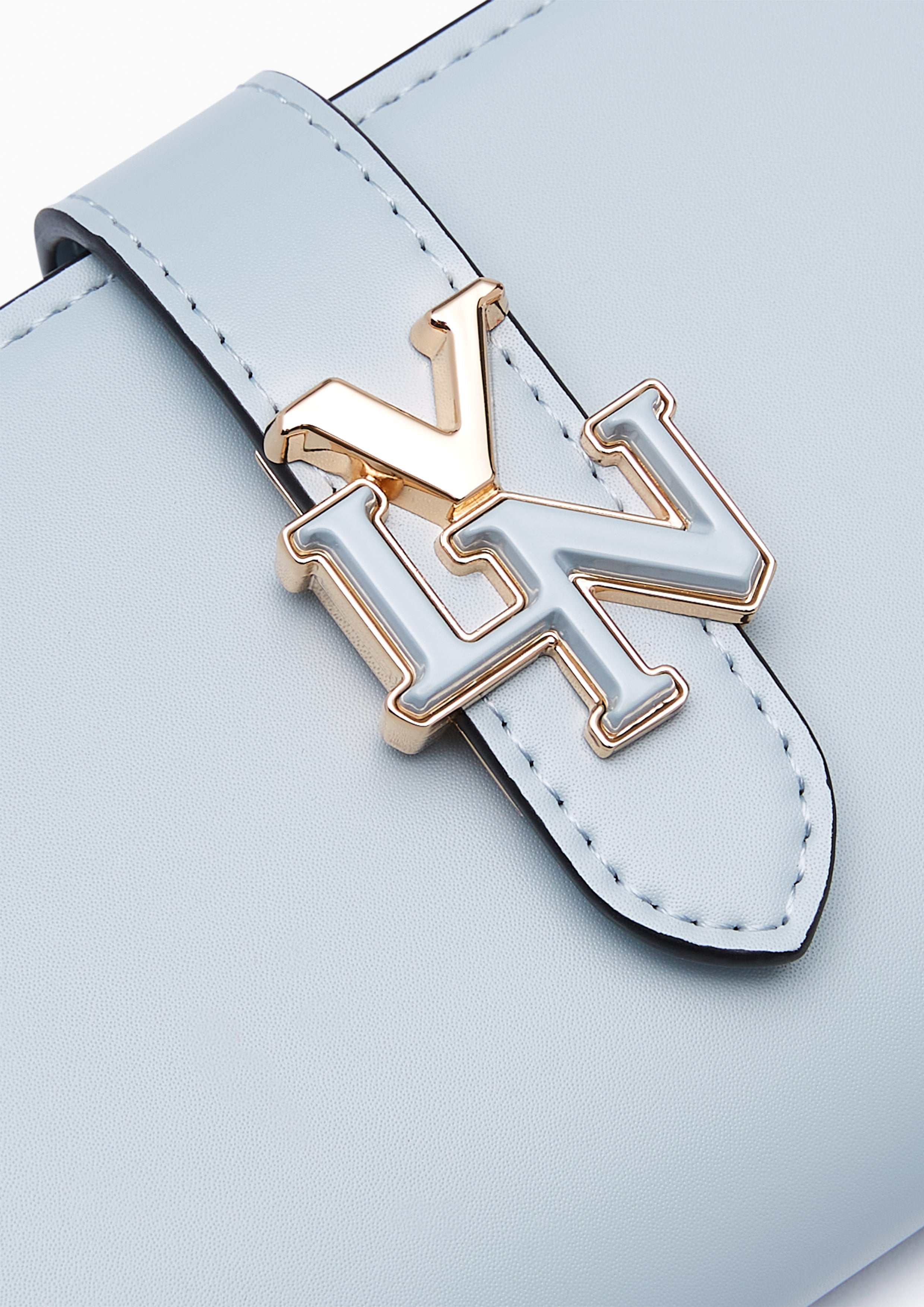 Taria Long Wallet Light Blue