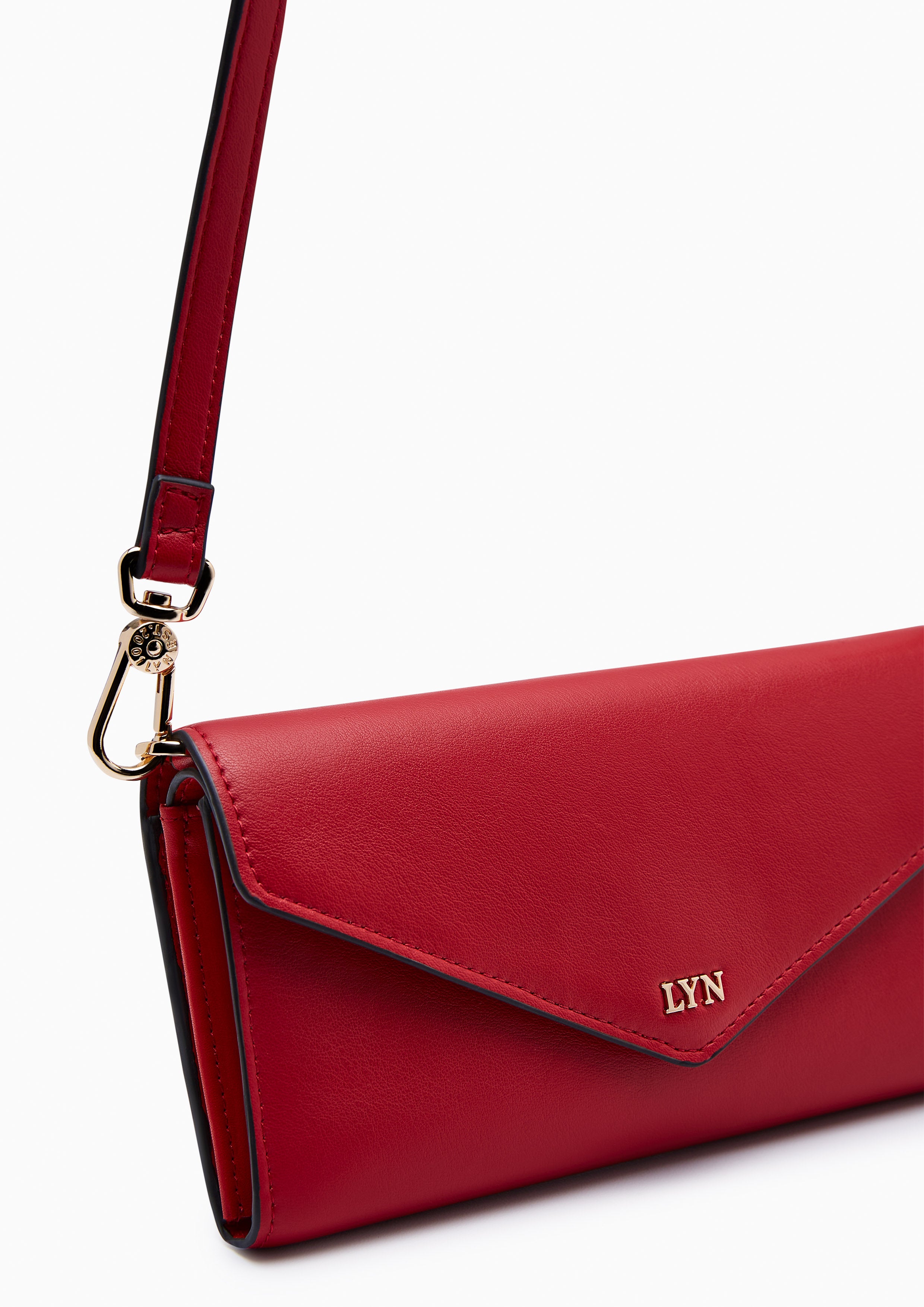 Etarna Long Wallet On Chain Red