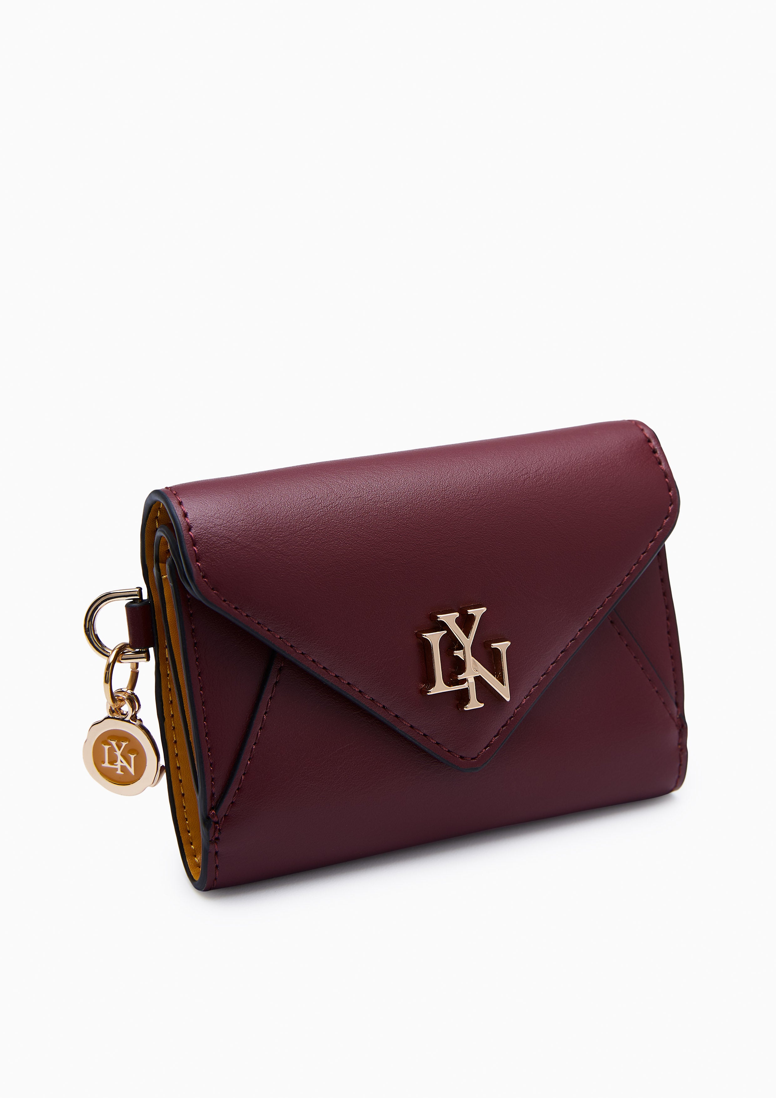 Nucleo Short Wallet Dark Red