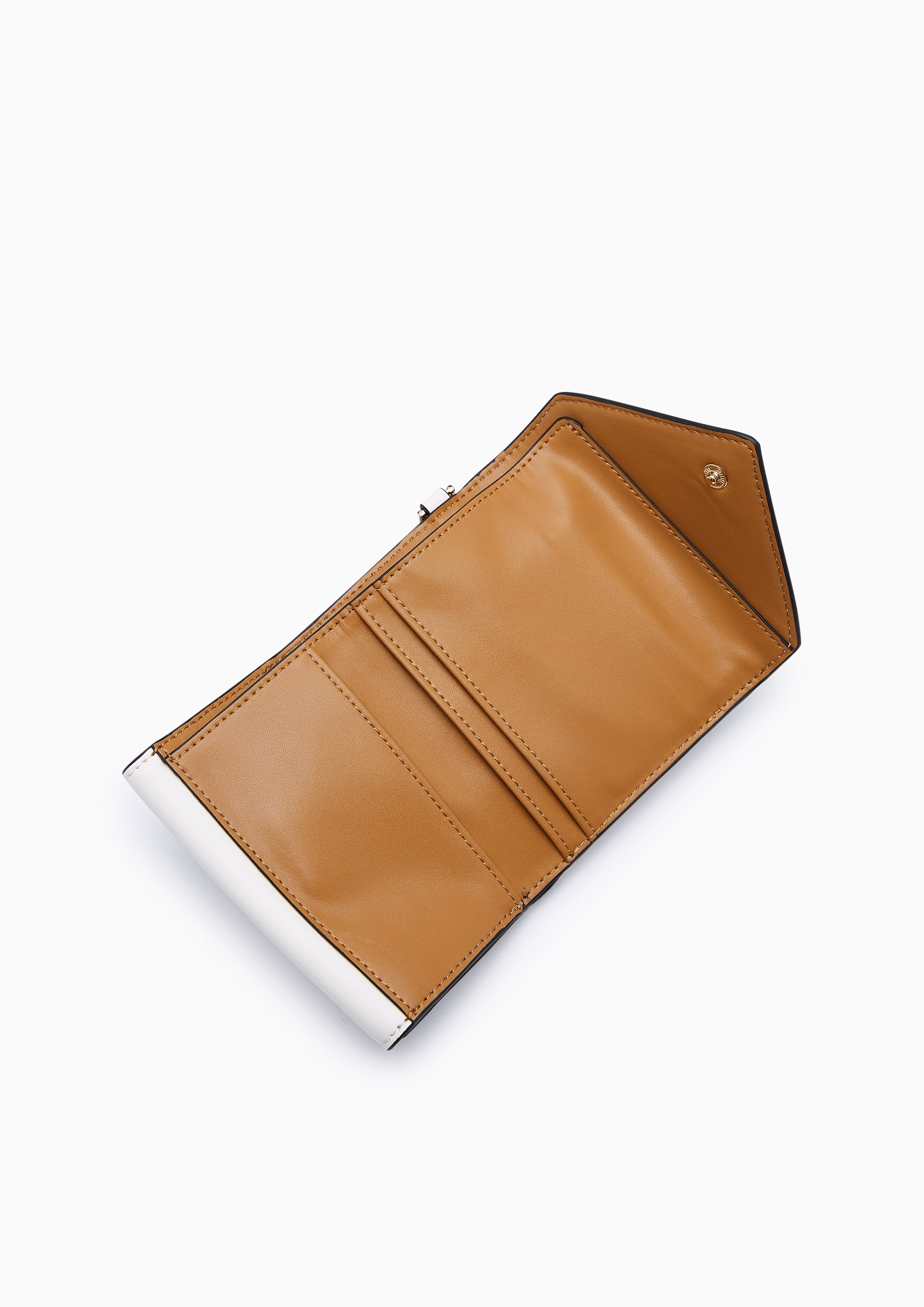 Nucleo Short Wallet Ivory