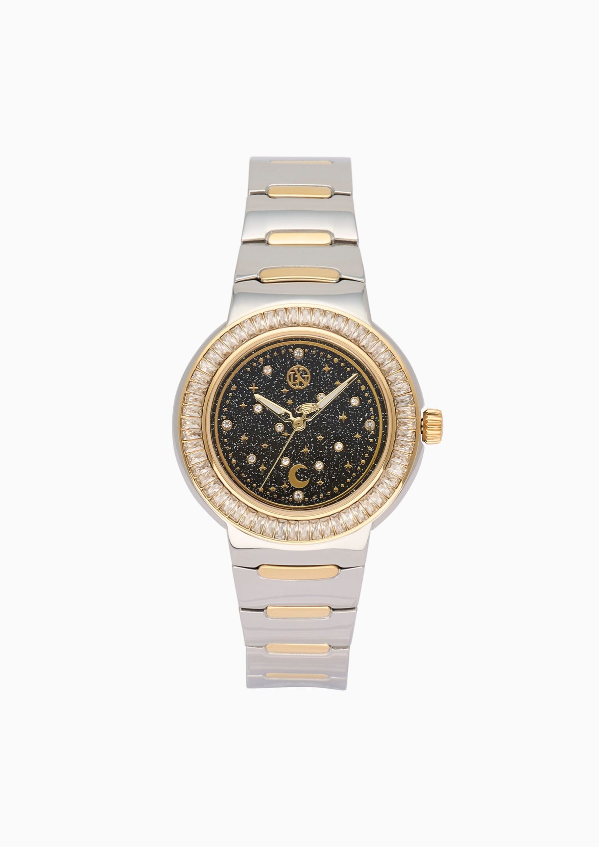 Crystall Watch Gold