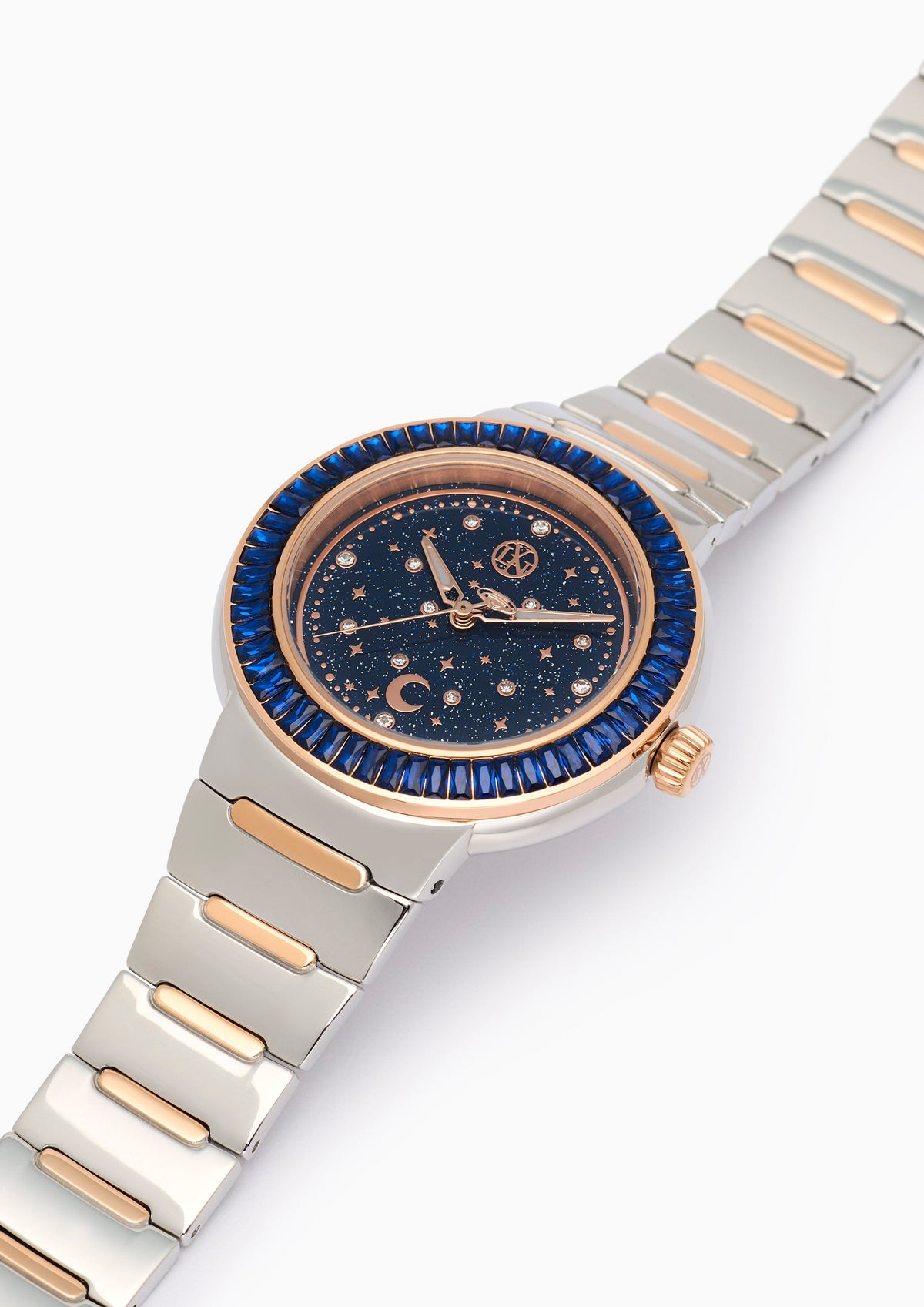 Crystall Watch Silver