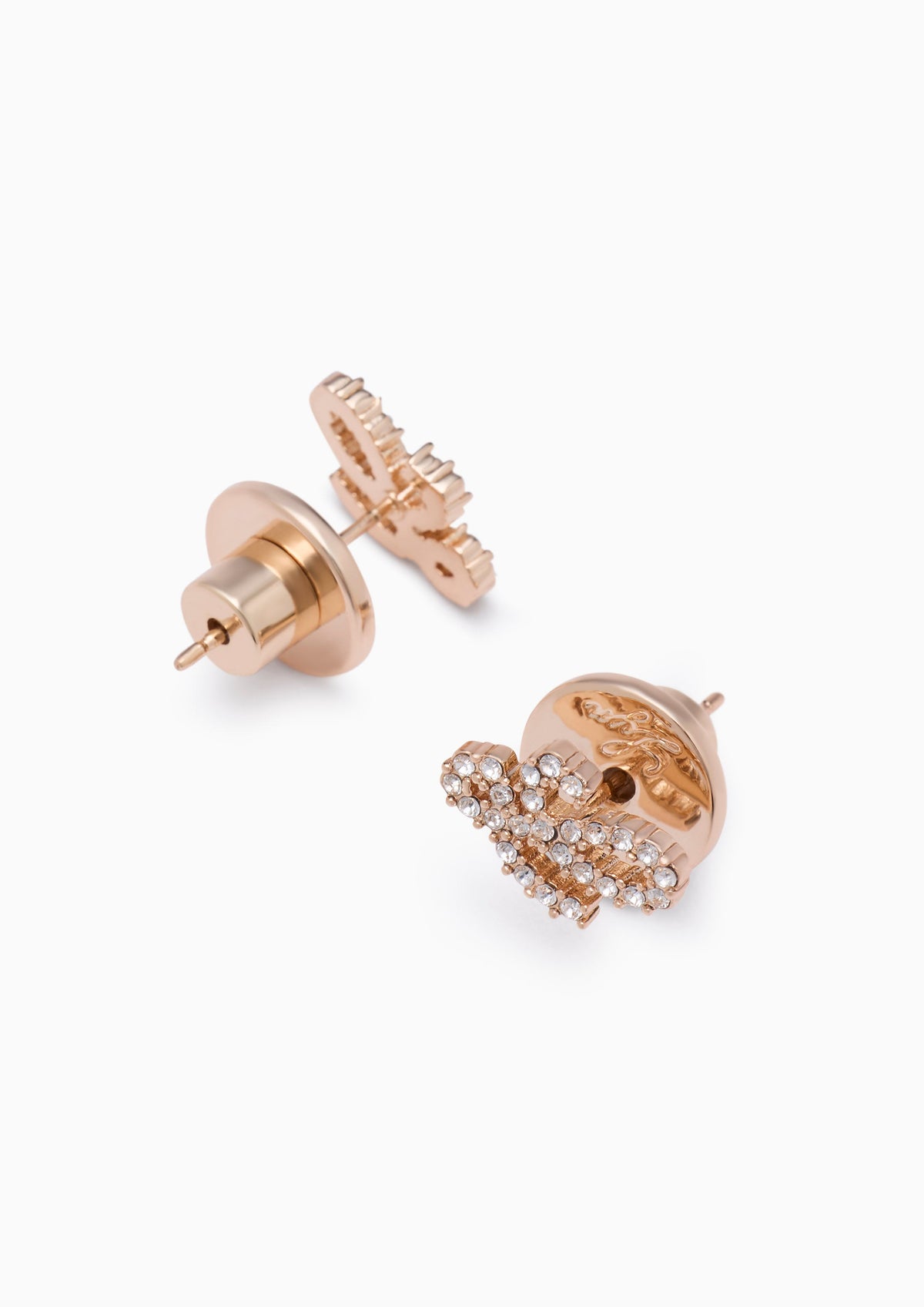Amy Gem Earrings Rose Gold