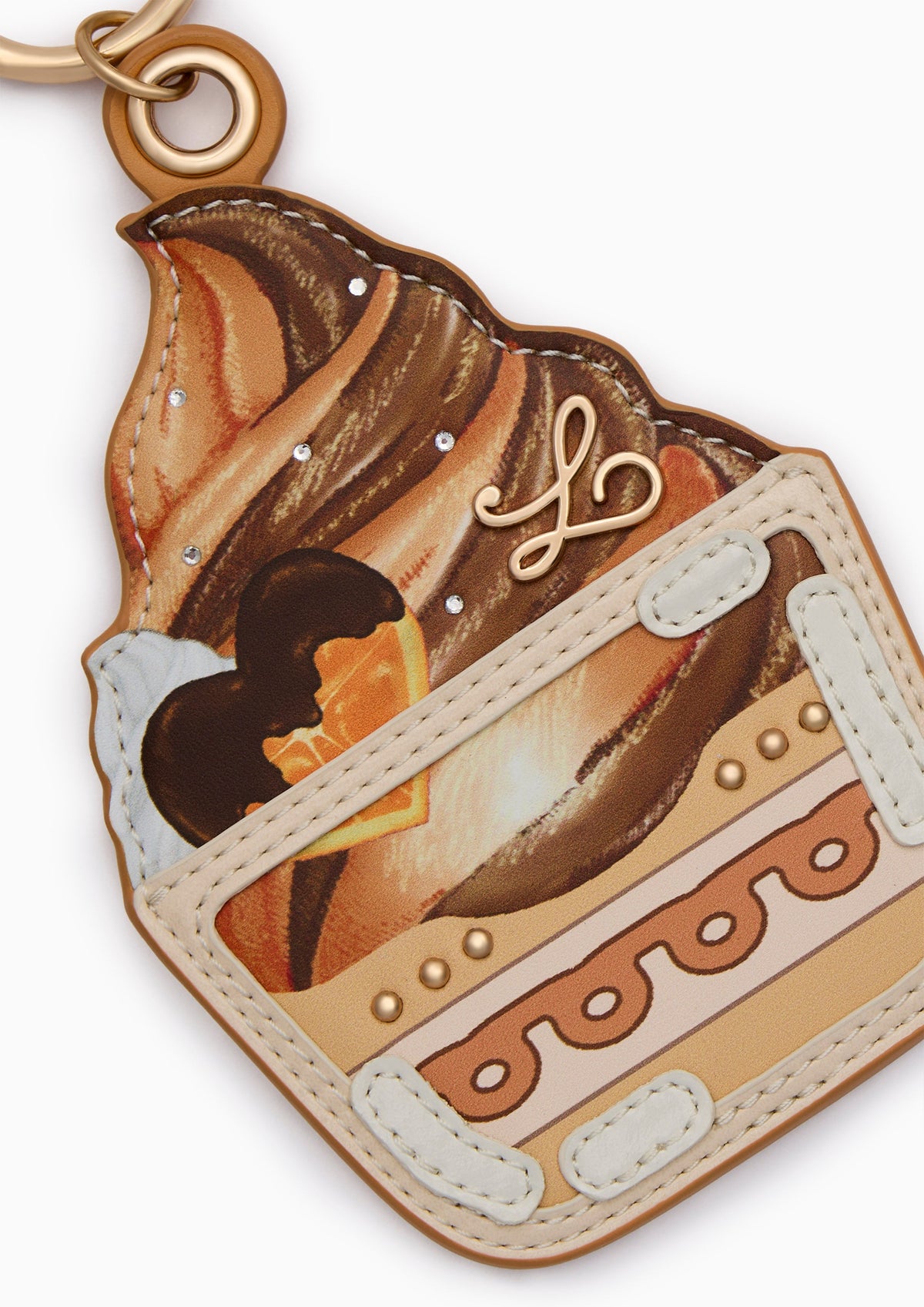 Winter'S Sunday Keychain Orange