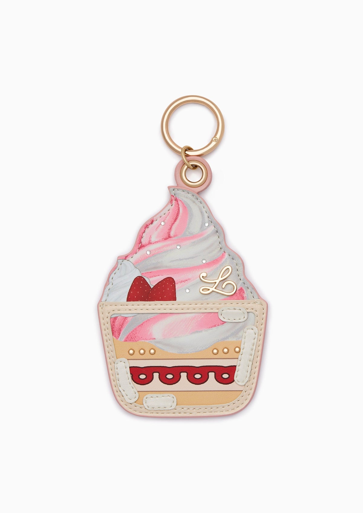 Winter'S Sunday Keychain Pink