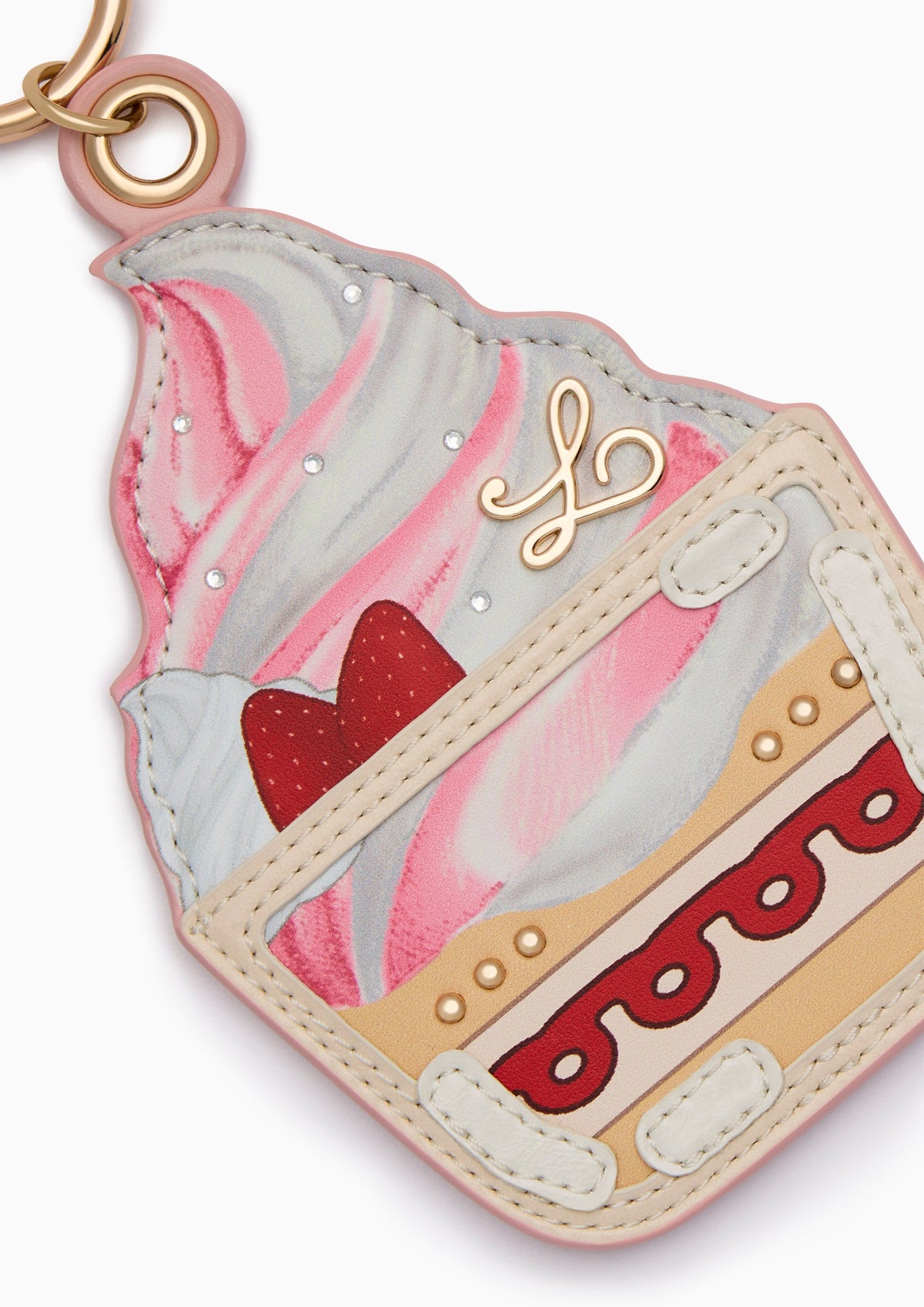 Winter'S Sunday Keychain Pink