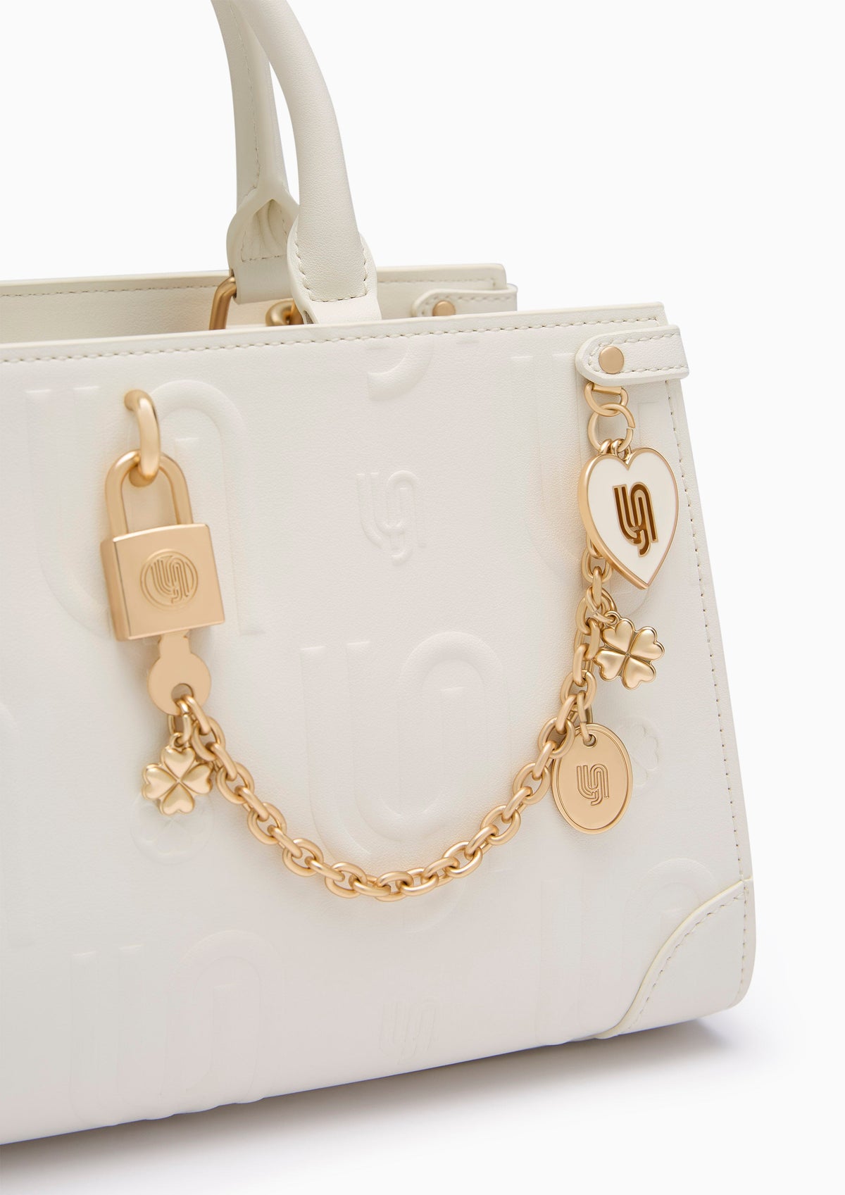 Astrid M Top Handle Bag Ivory