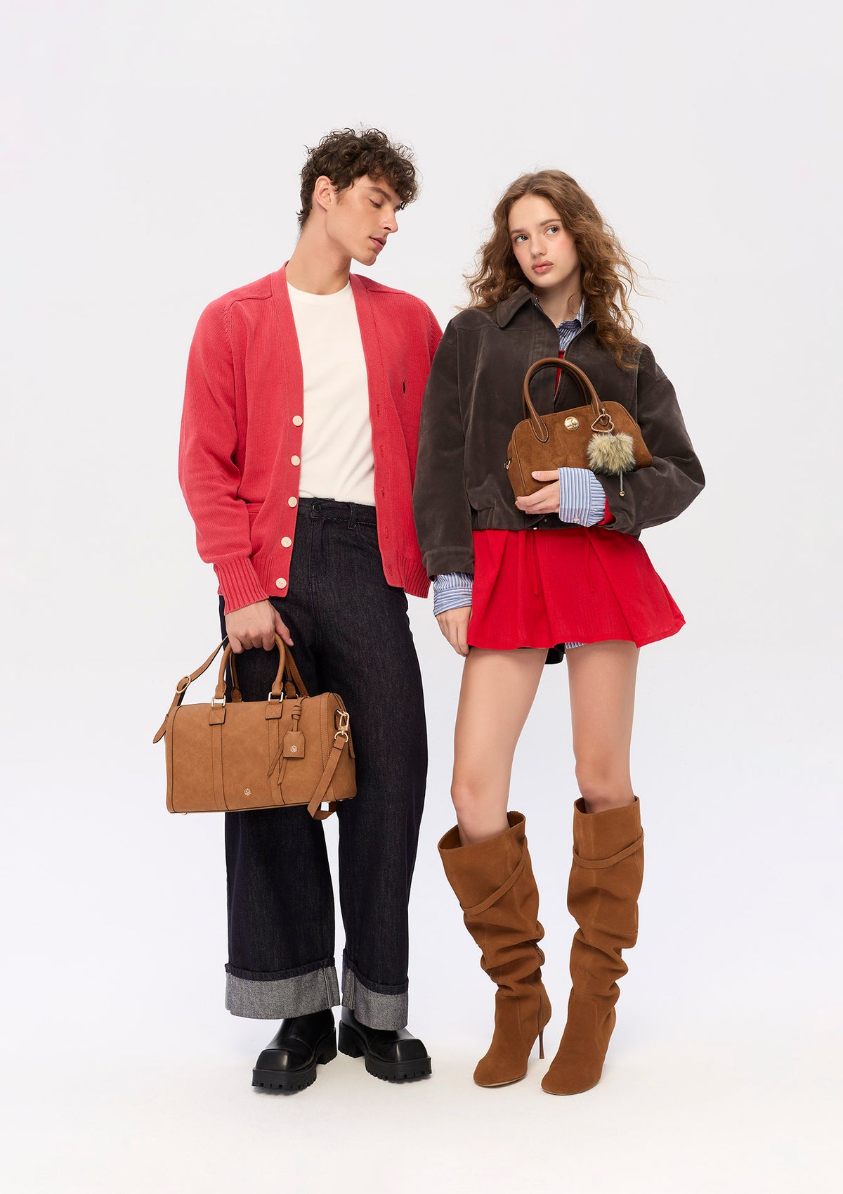 Titus Infinite L Duffle Bag Brown