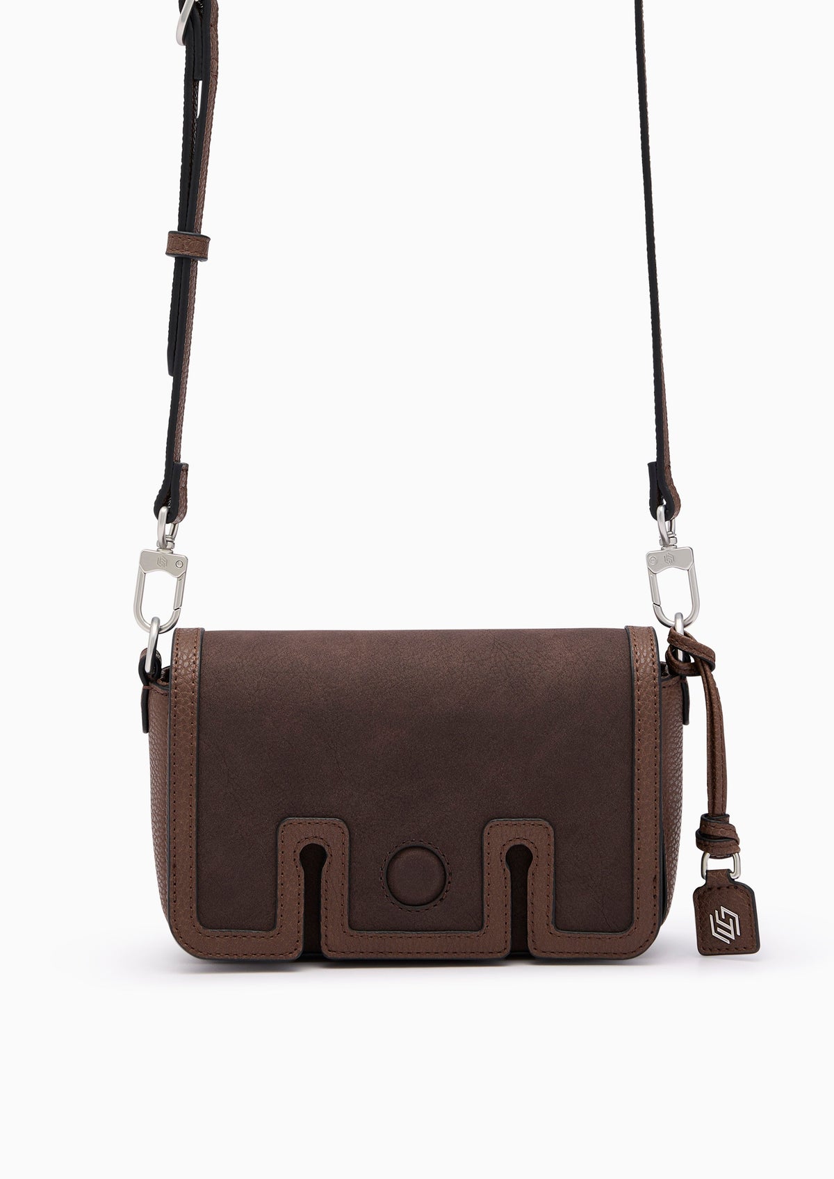 Jeph Infinite S Crossbody Bag Dark Brown