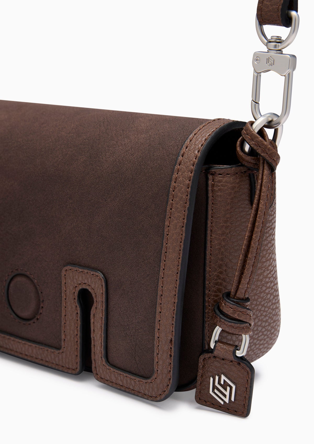 Jeph Infinite S Crossbody Bag Dark Brown