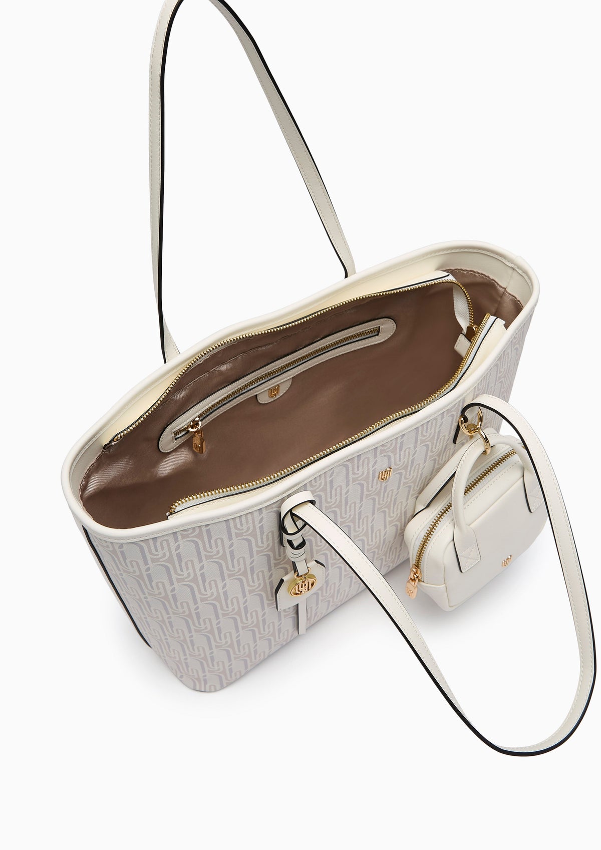 Phiona Infintie L Tote Bag Light Grey