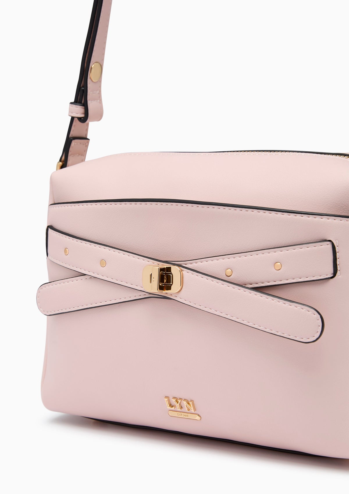 Ella M Top Handle Bag Light Pink