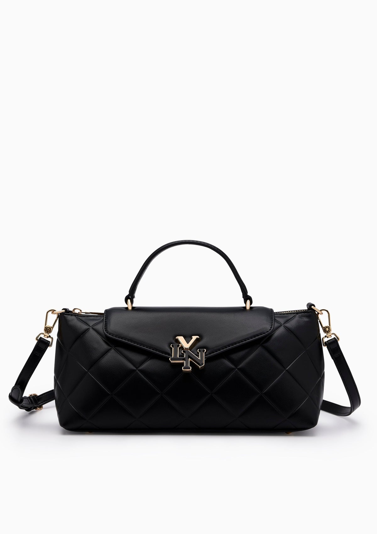 Flemming M Top Handle Bag Black
