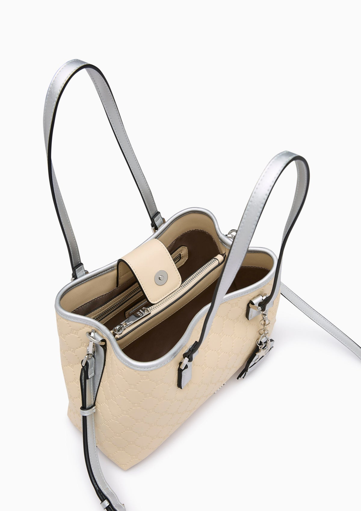 Frosty M Tote Bag Beige