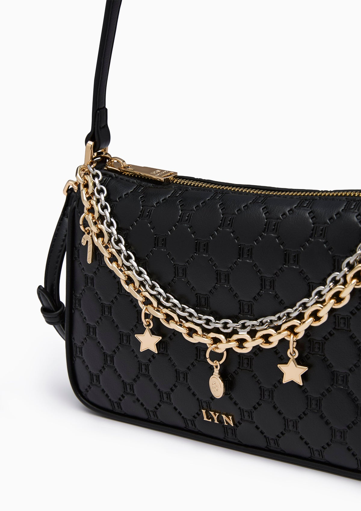 Frosty S Shoulder Bag Black