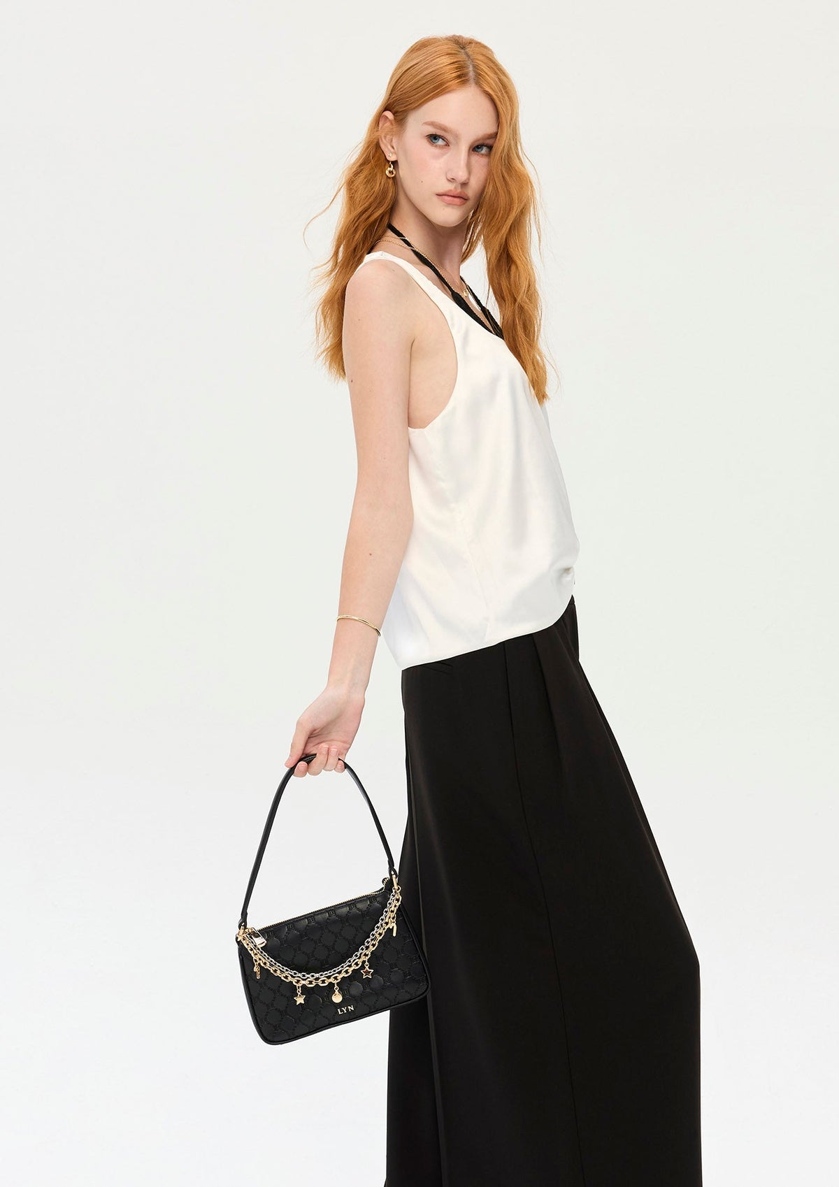 Frosty S Shoulder Bag Black