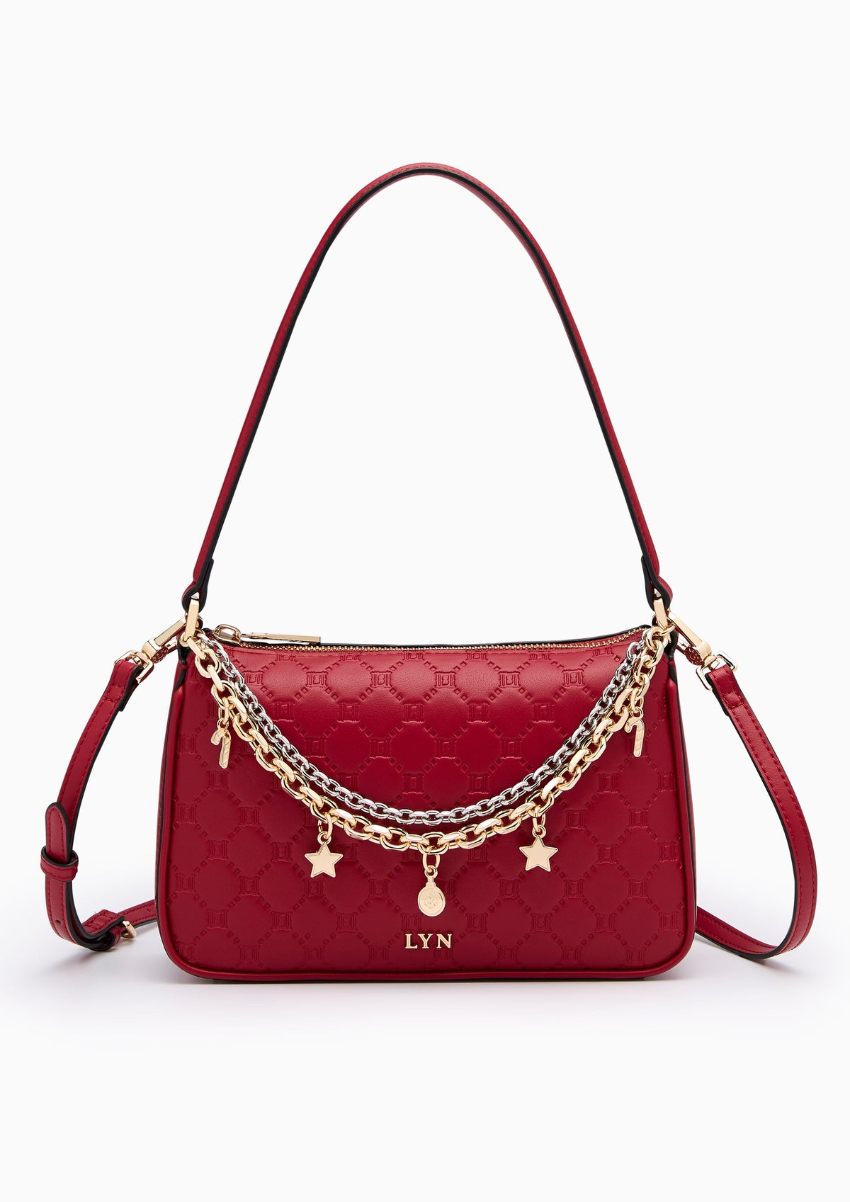 Frosty S Shoulder Bag Dark Red