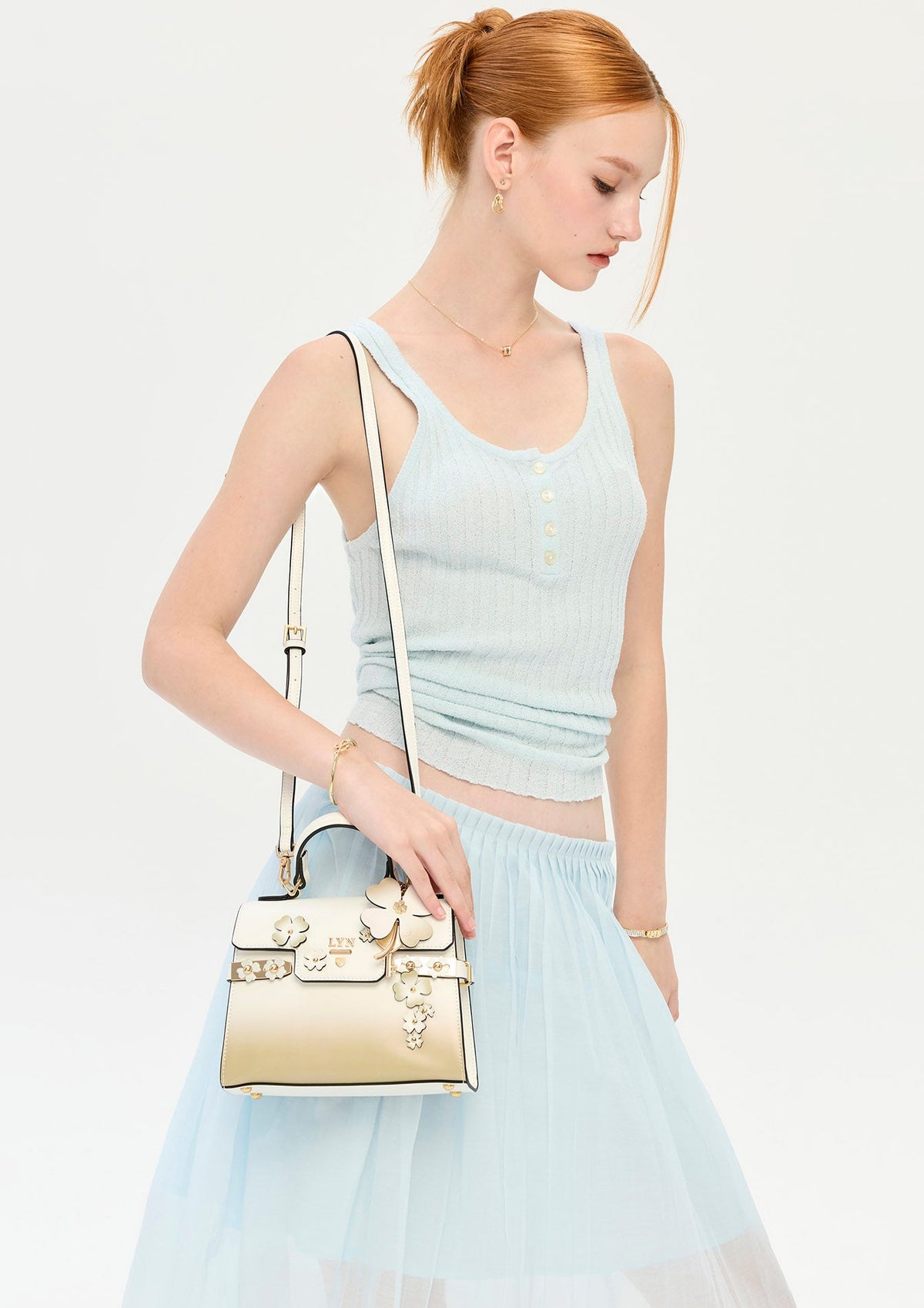 Re-Ed Manifest Fineness S Top Handle Bag Green