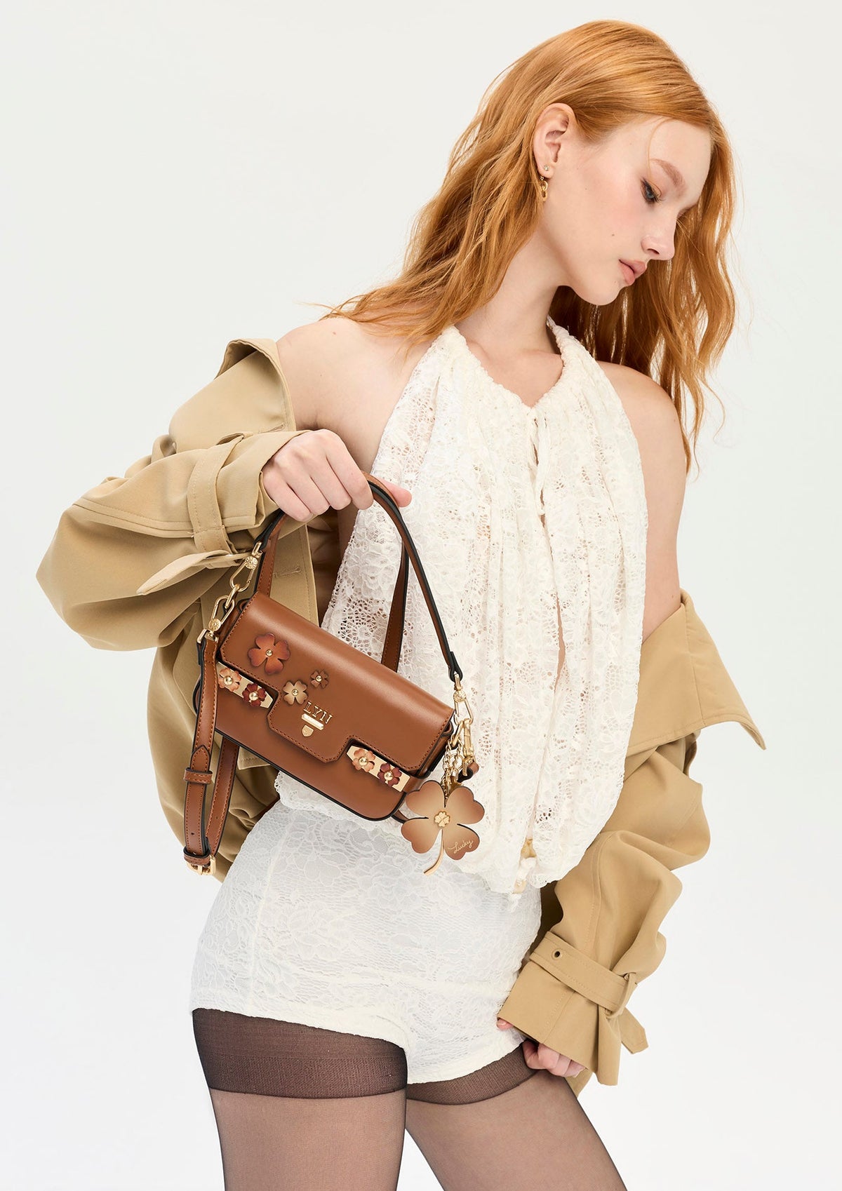 Re-Ed Manifest Mini Crossbody Brown