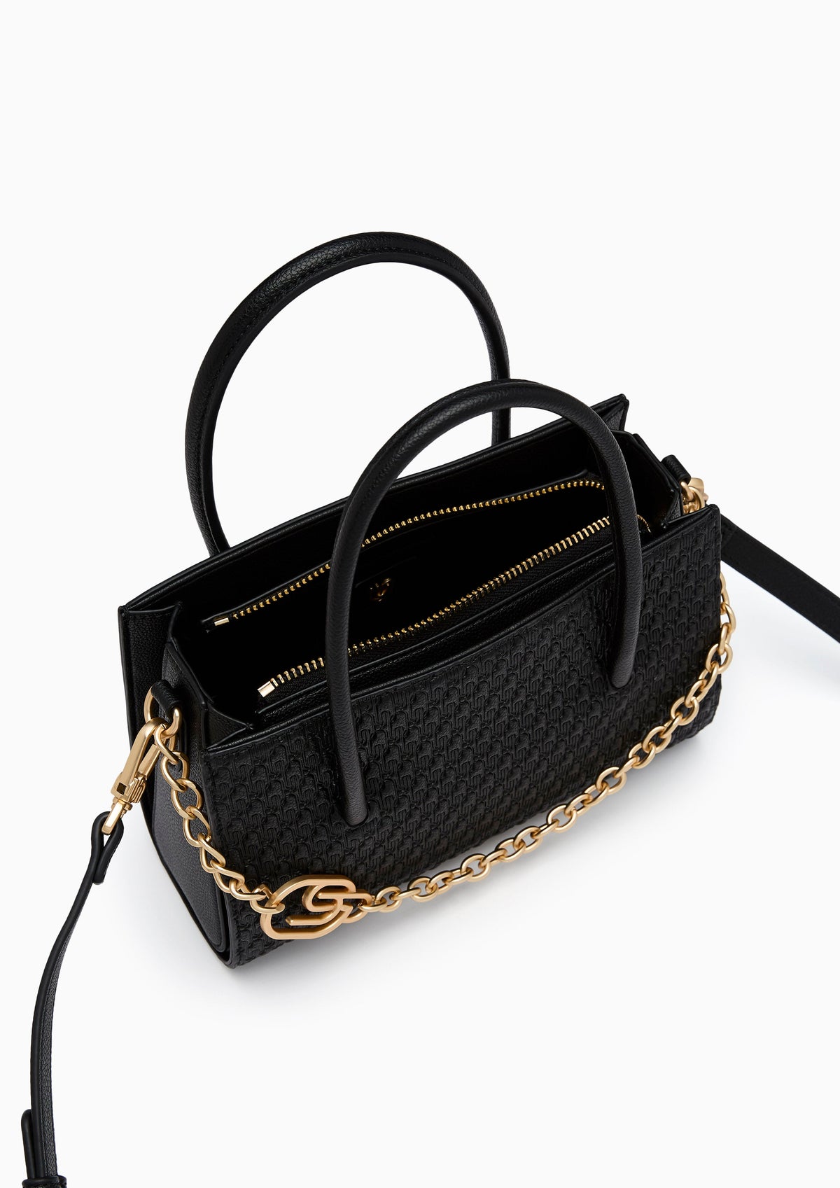 Nuri Infinite S Top Handle Bag Black