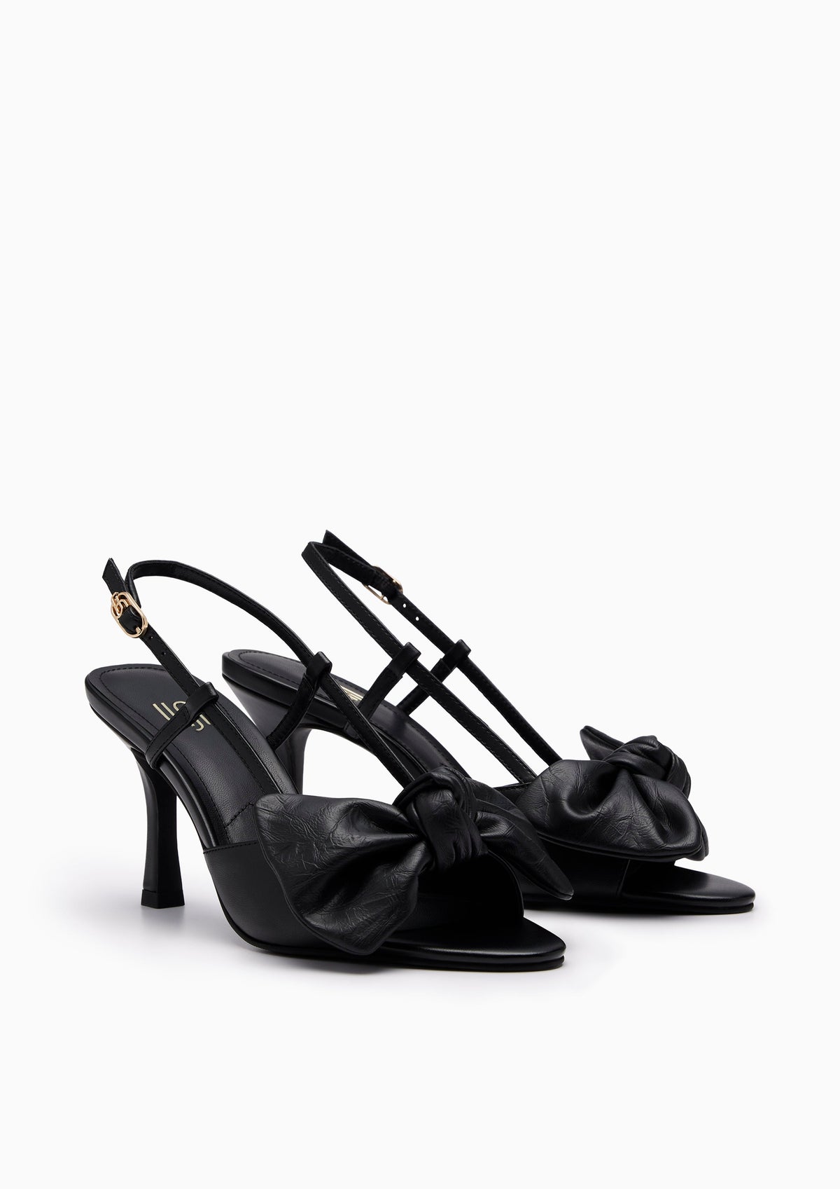Babie Infinite Slingback Heels Black