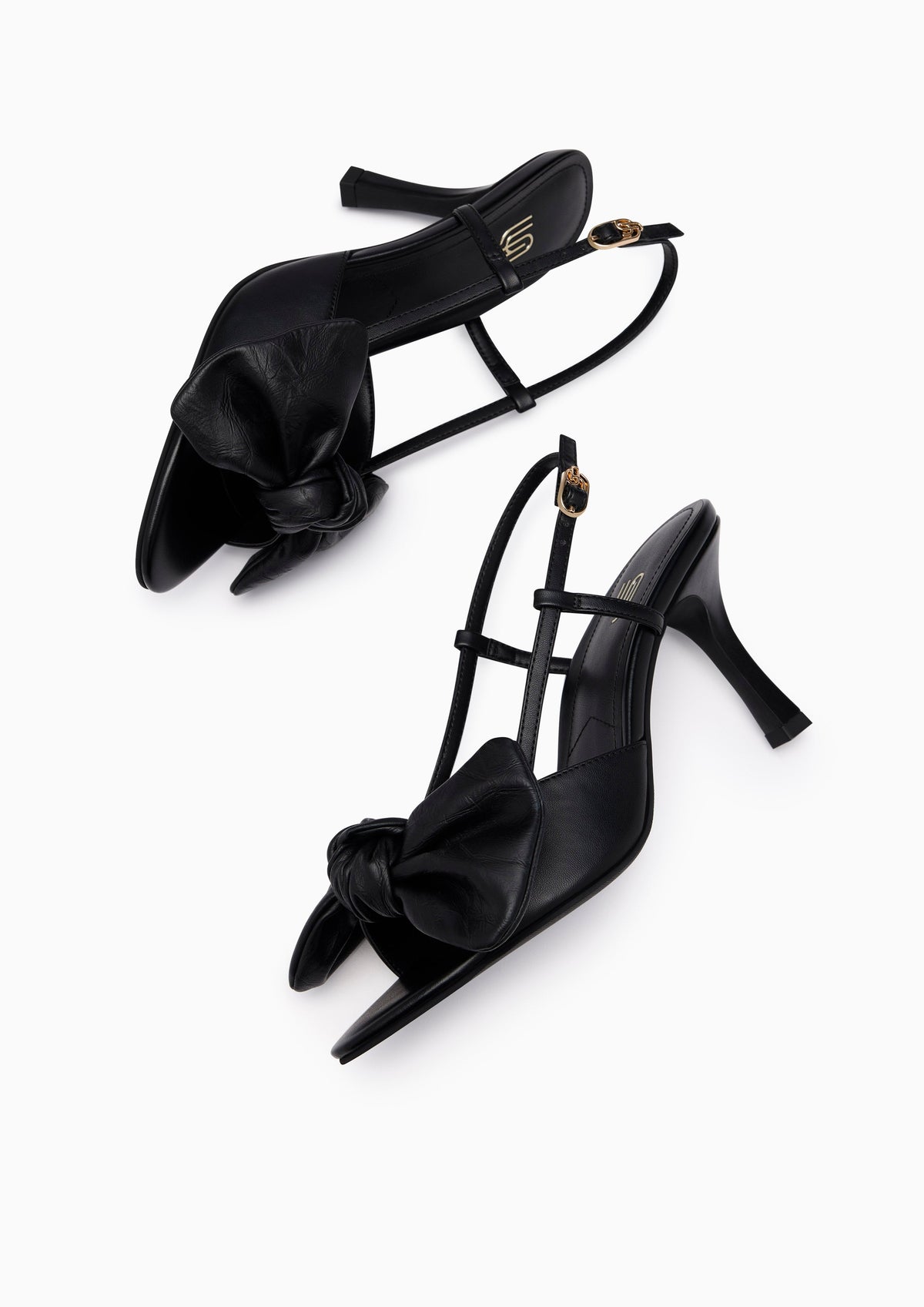 Babie Infinite Slingback Heels Black