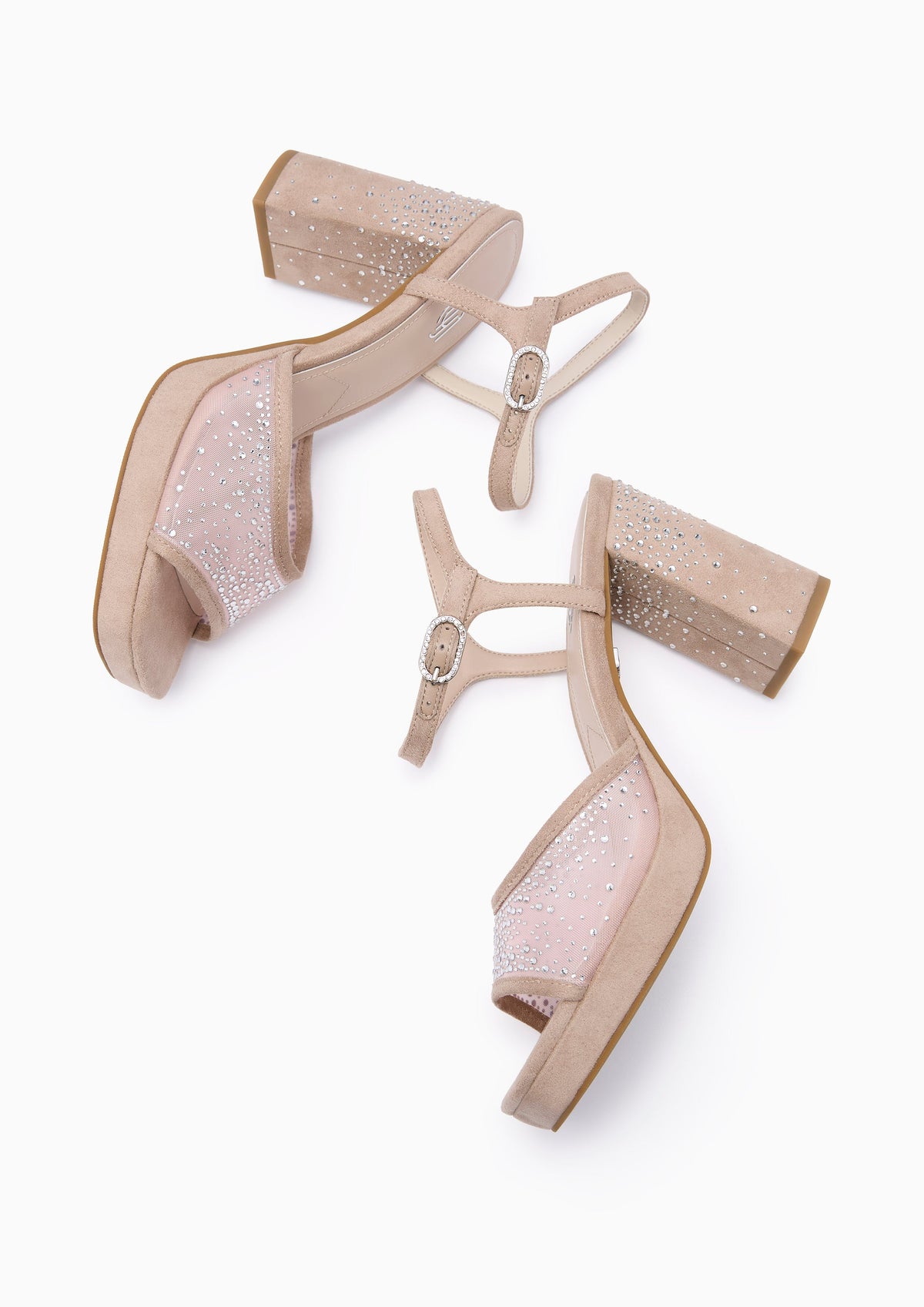 Label Slingback Infinite High Heel Taupe