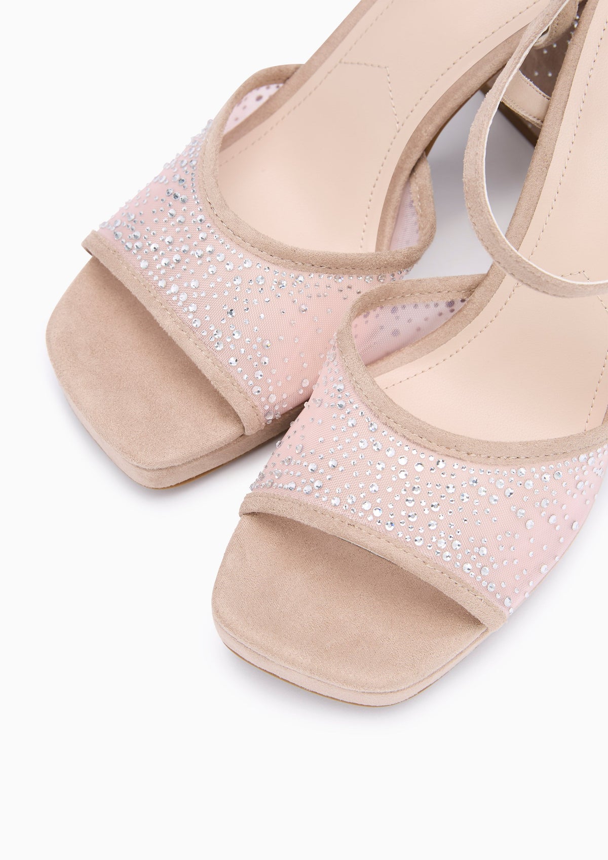 Label Slingback Infinite High Heel Taupe
