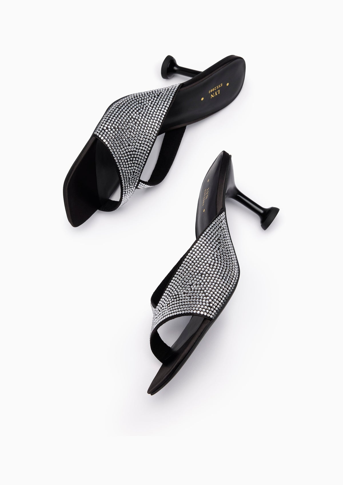 Celia Low Heel Mule Black