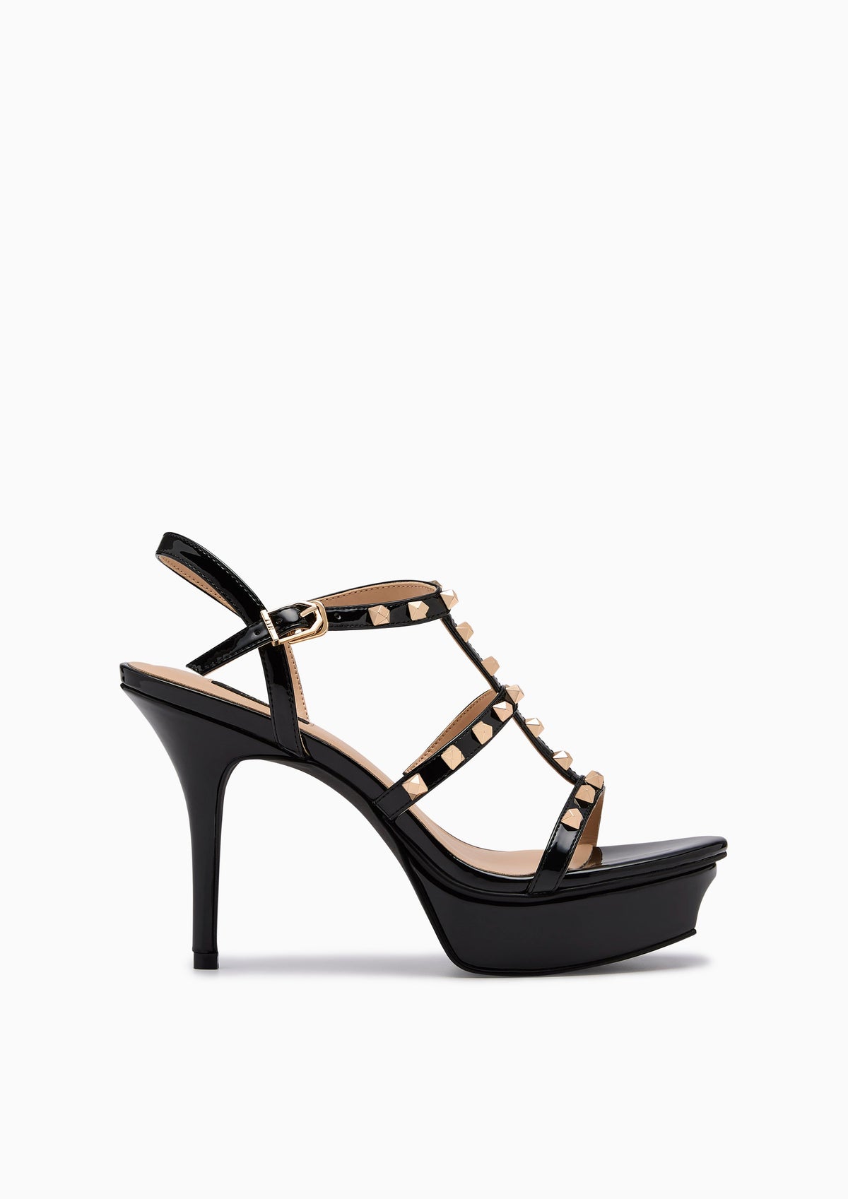Linda Platform Heel Black