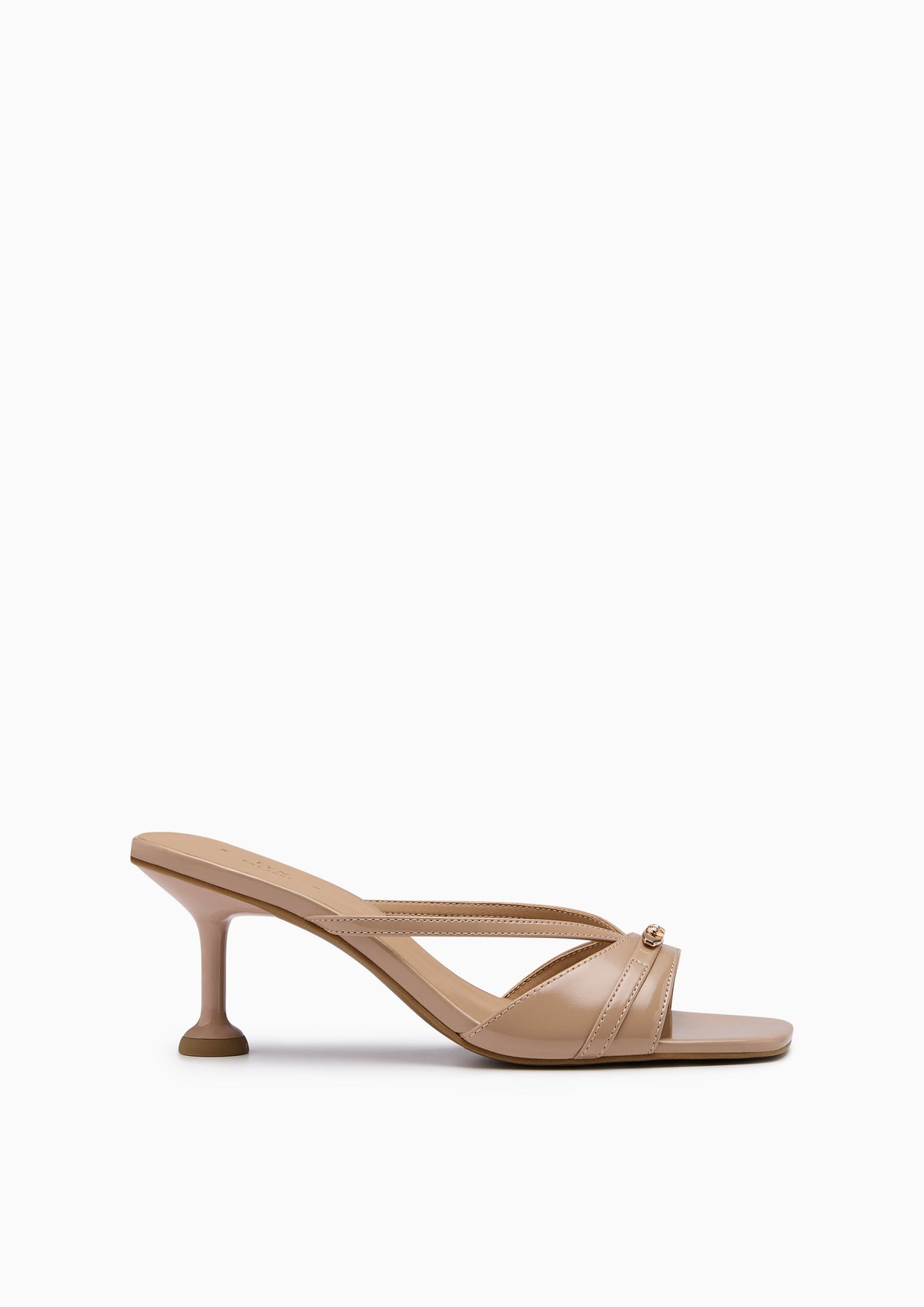 Master Strapy Mid Heel Beige