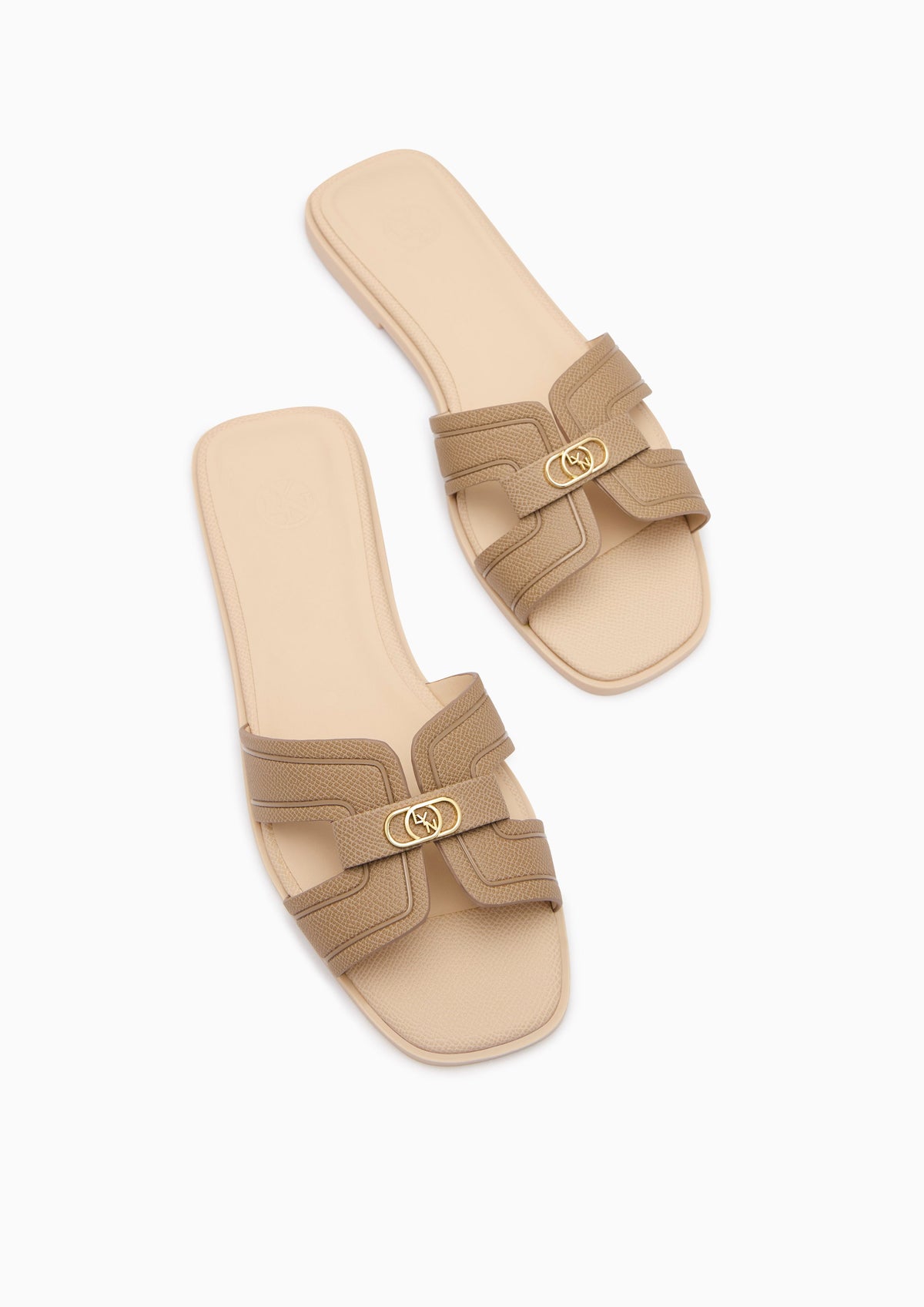 Hey 2 Tones Sandal Taupe