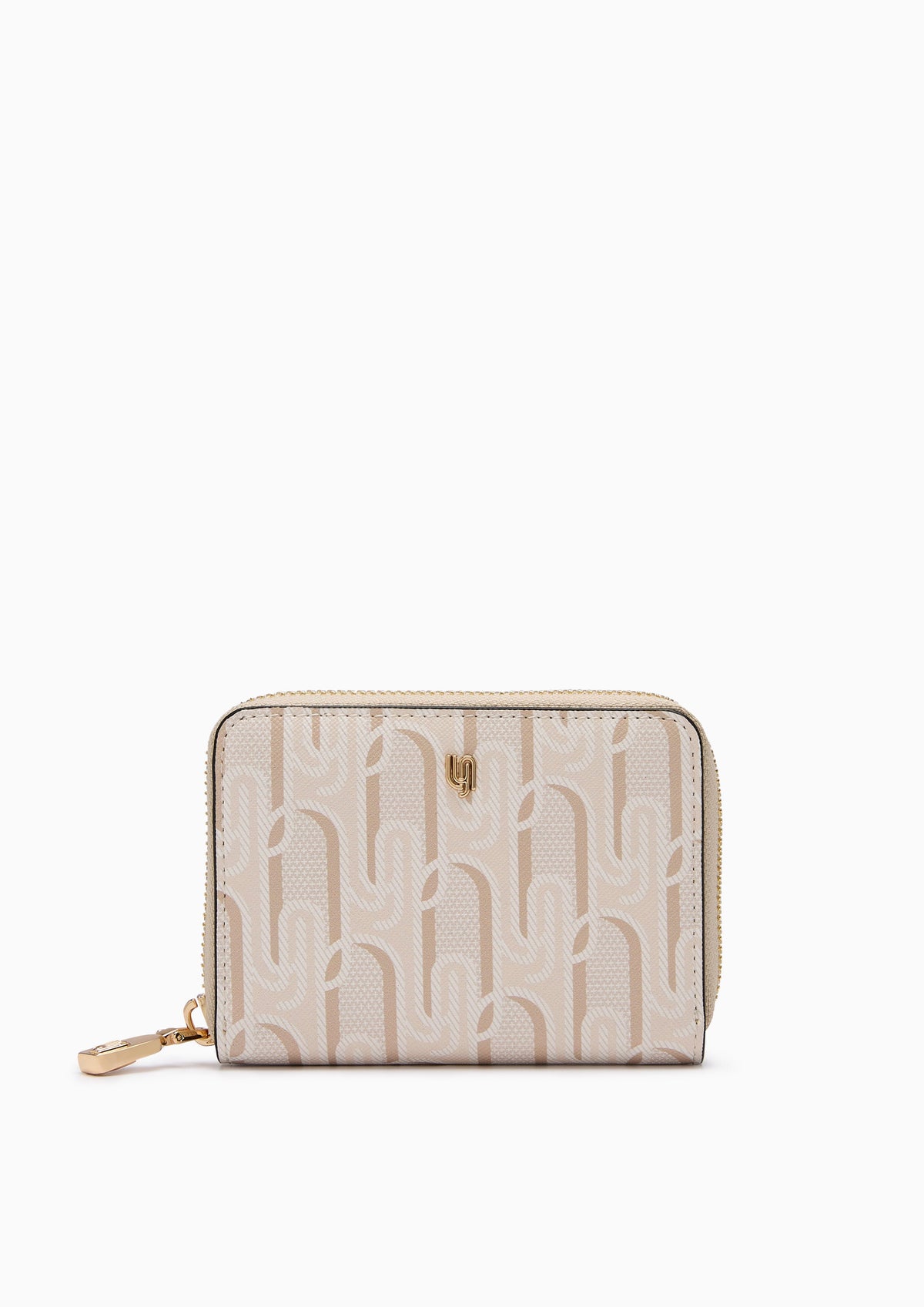 Phiona Infinite Short Wallet Printed Beige