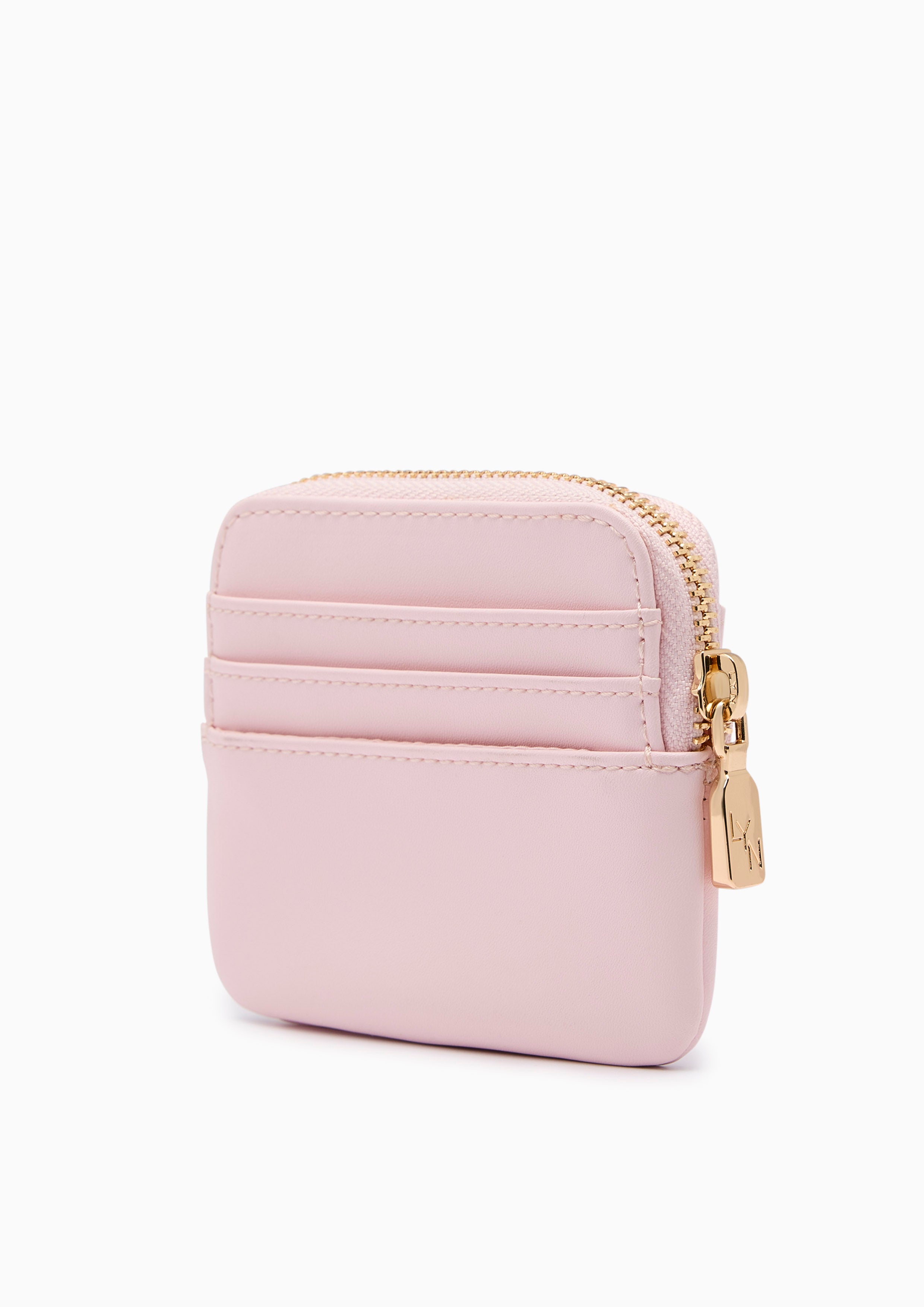 Wimsy Coin Zip Wallet Light Pink
