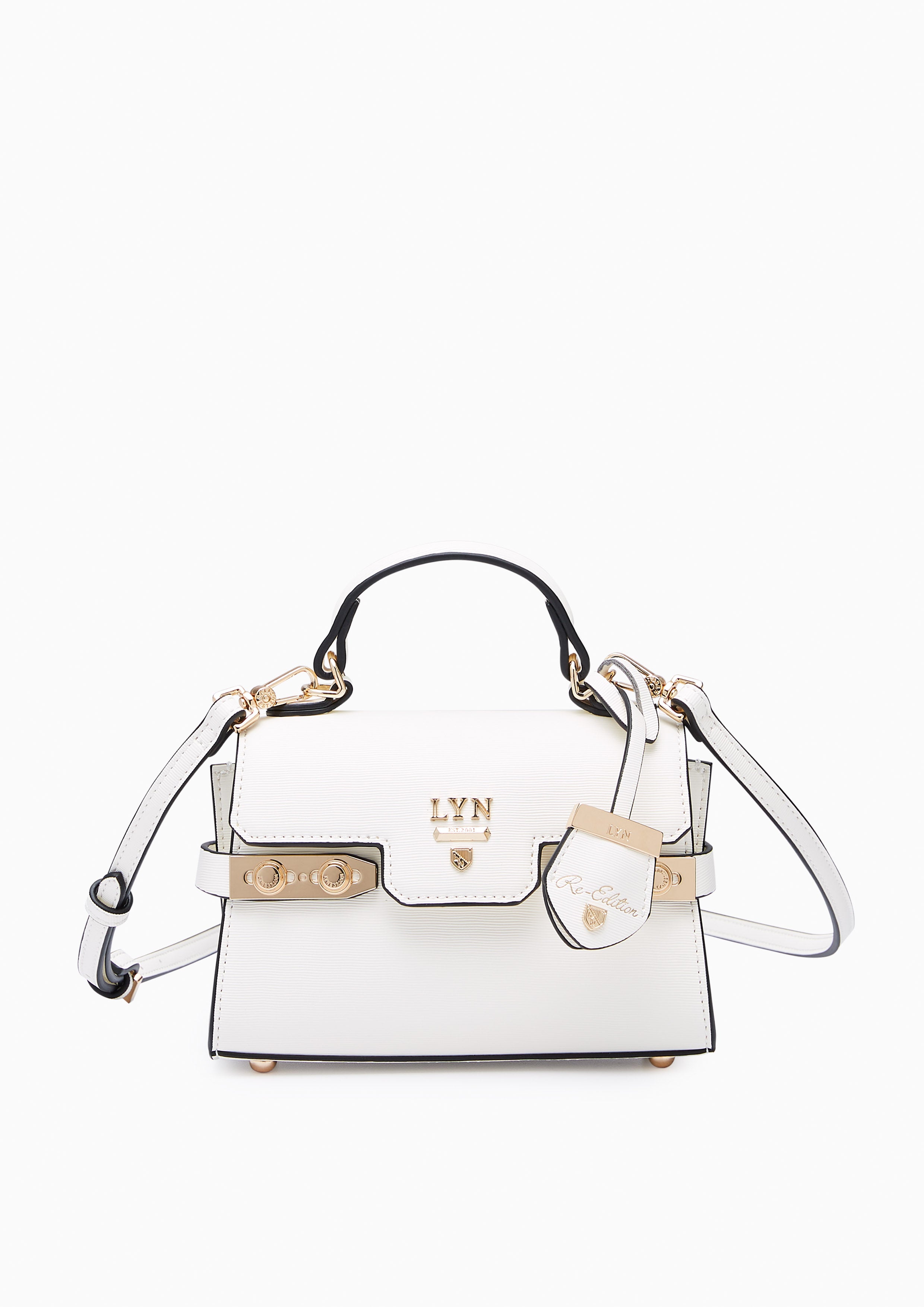 Fineness Re-Edit Handbag XS White
