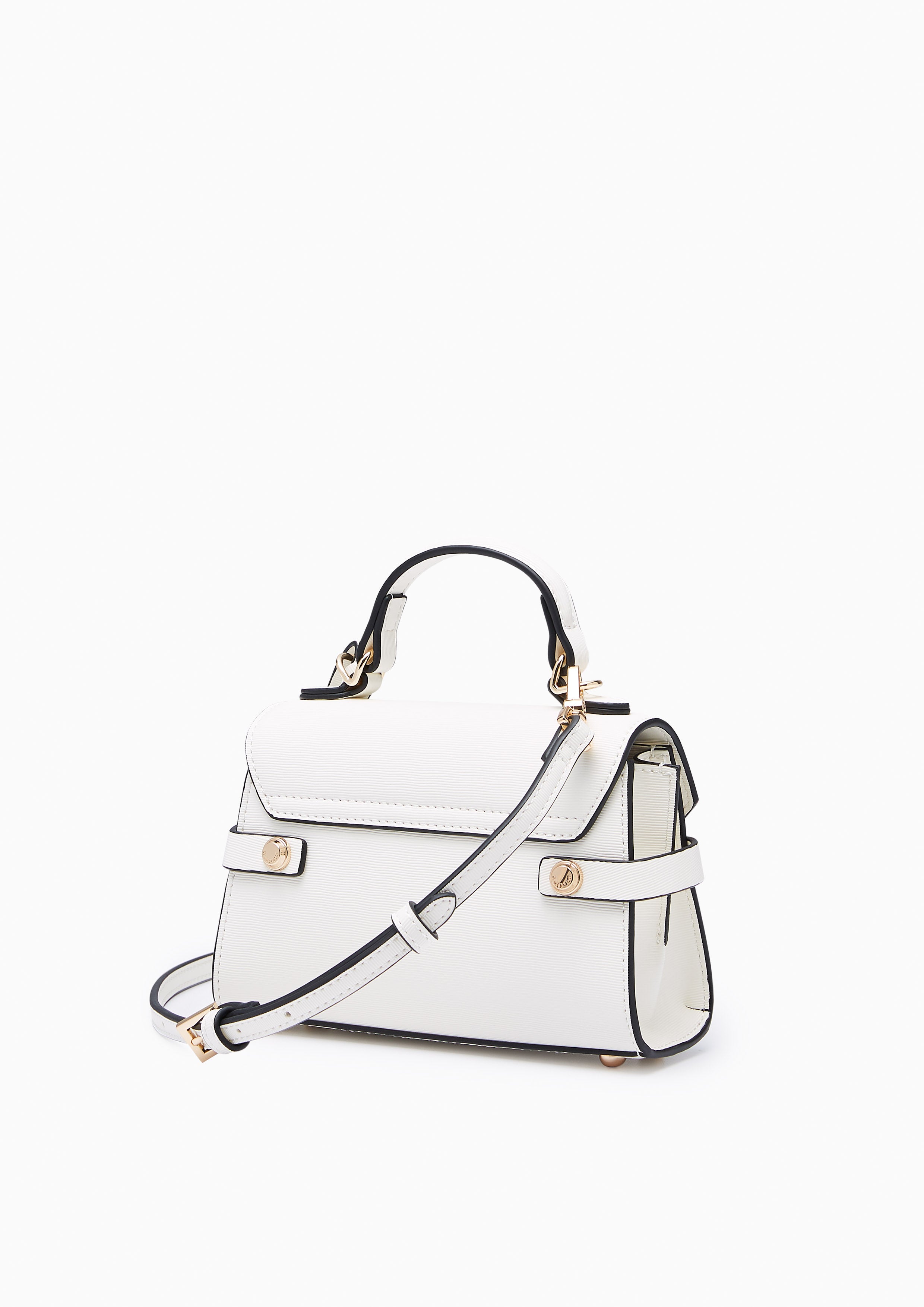 Fineness Re-Edit Handbag XS White