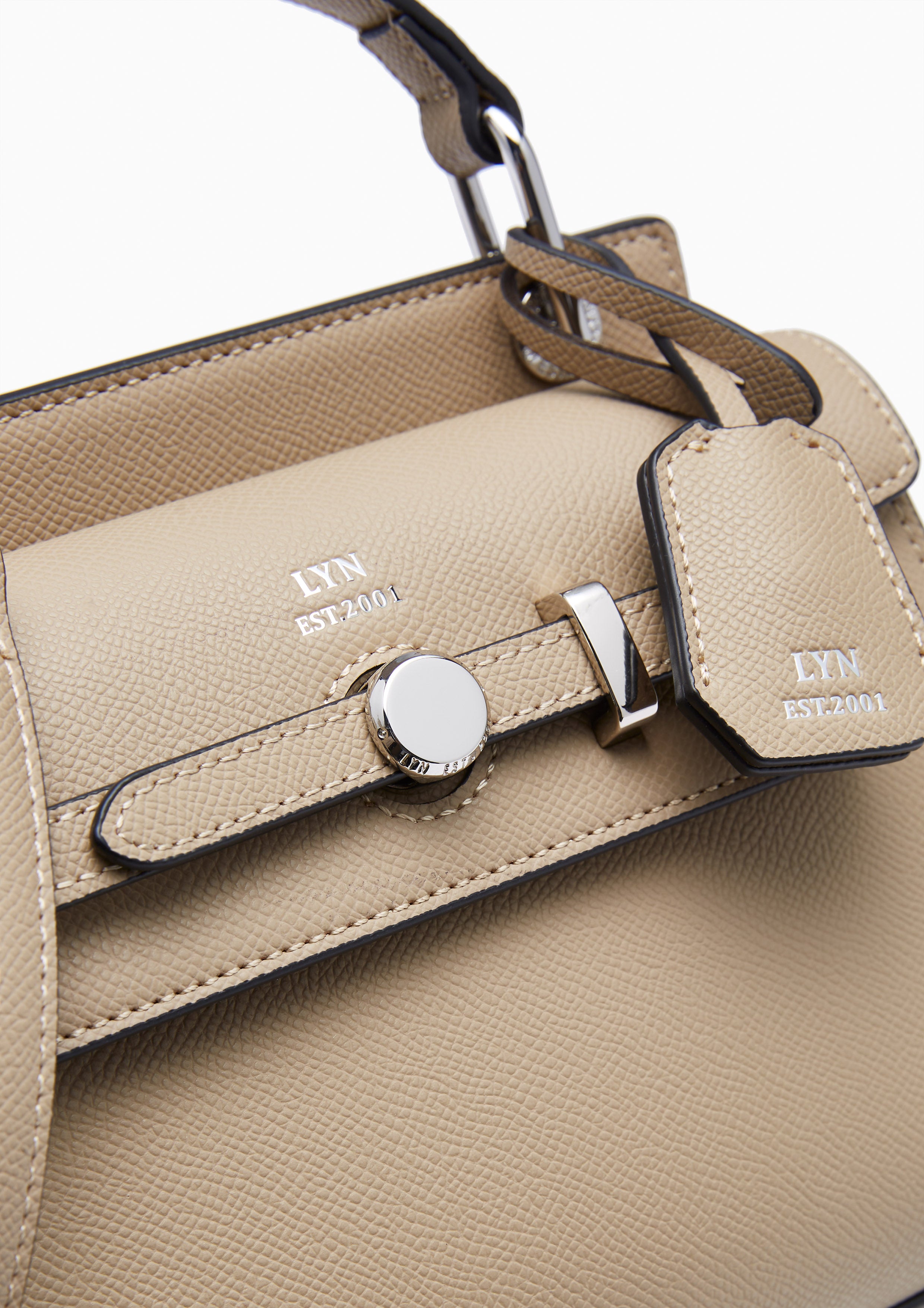 Anderson Top Handle Bag S Beige