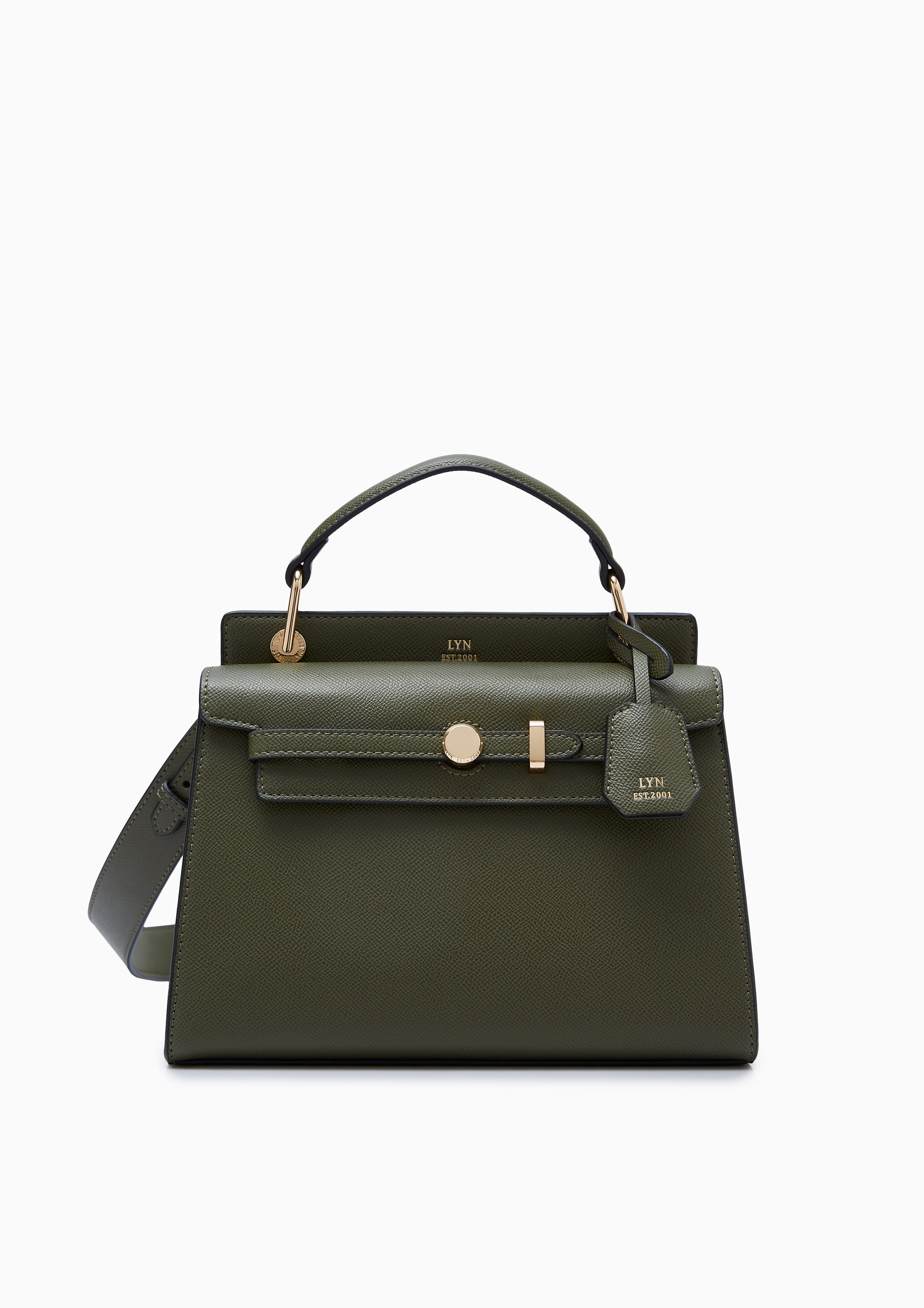Anderson Top Handle M Handbag -Dark Green