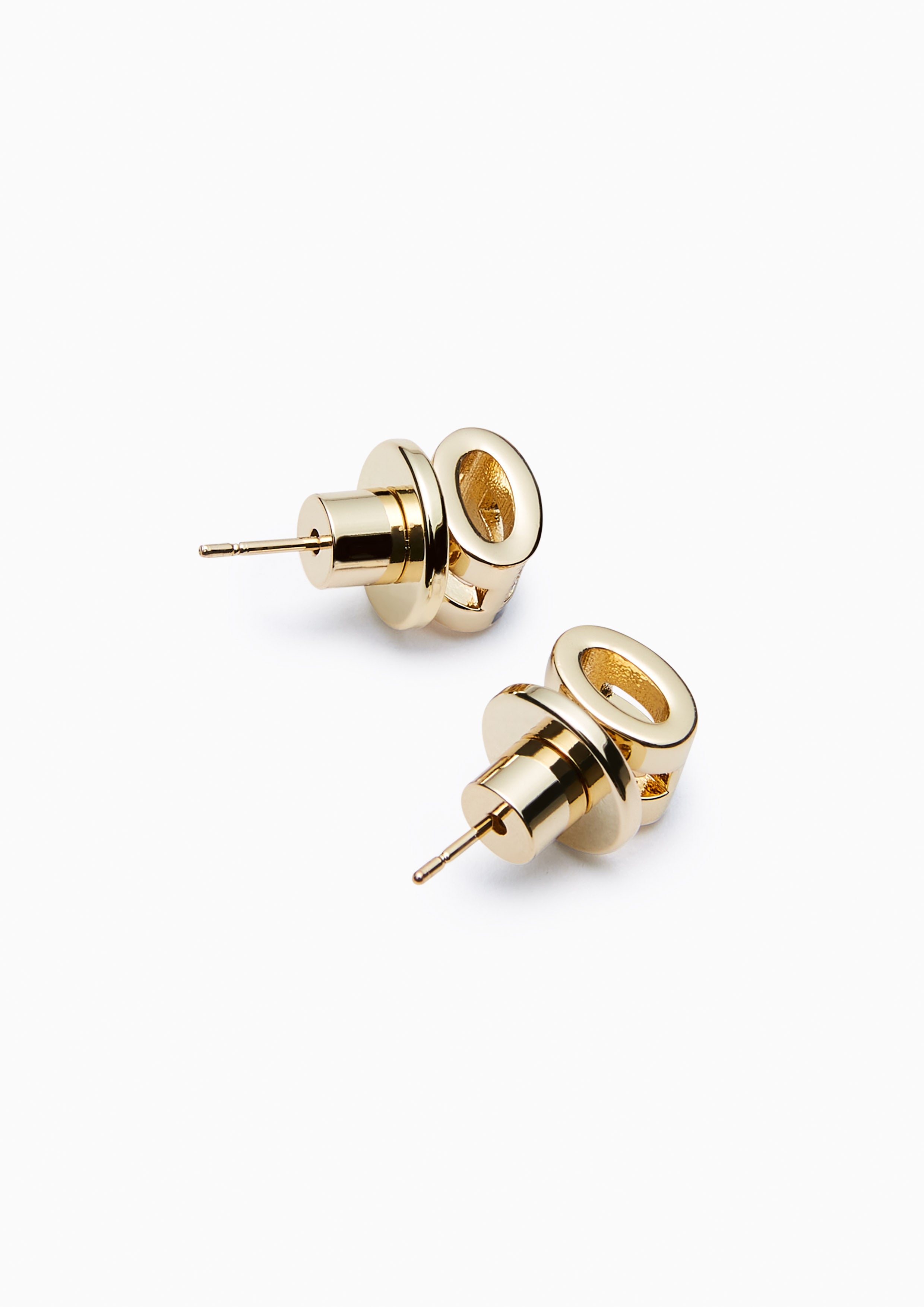 Gemma Earrings Black/Gold