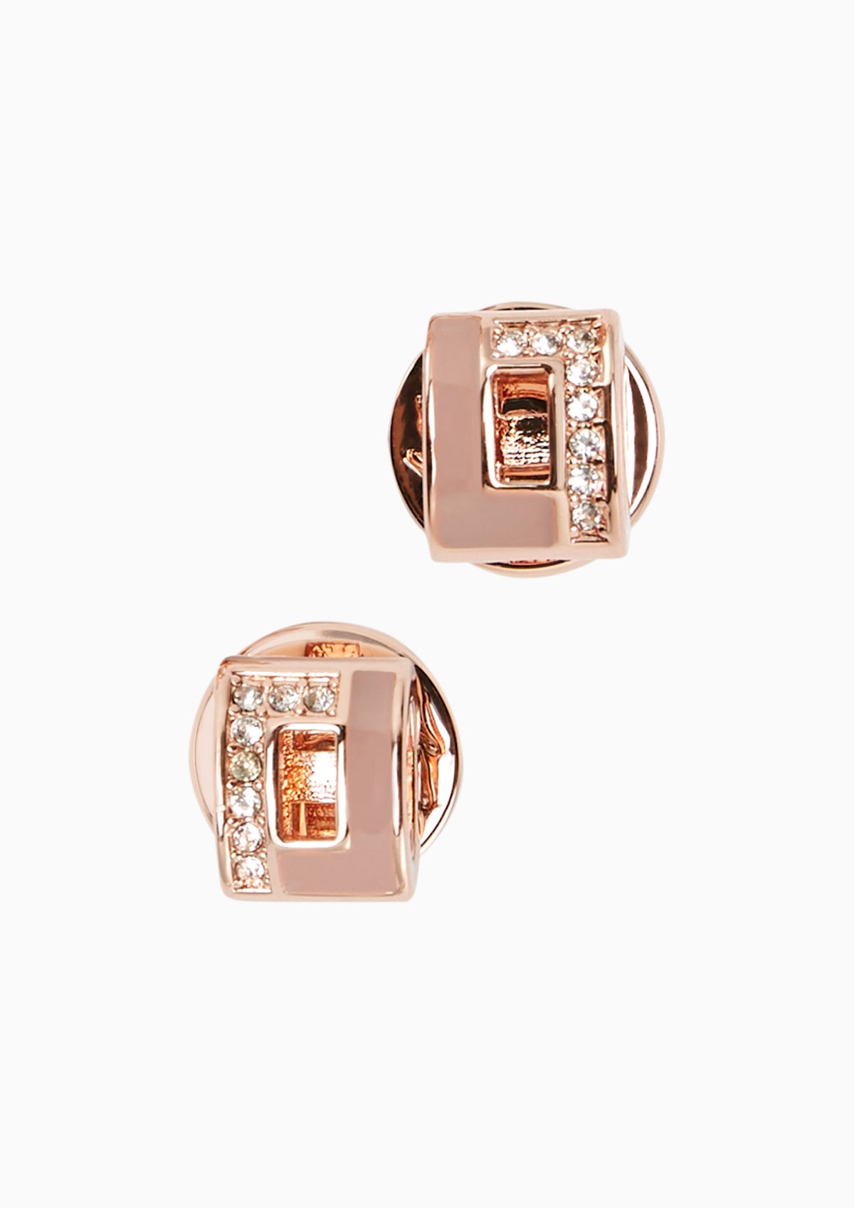 Jew:Gemma Earrings Rose Gold