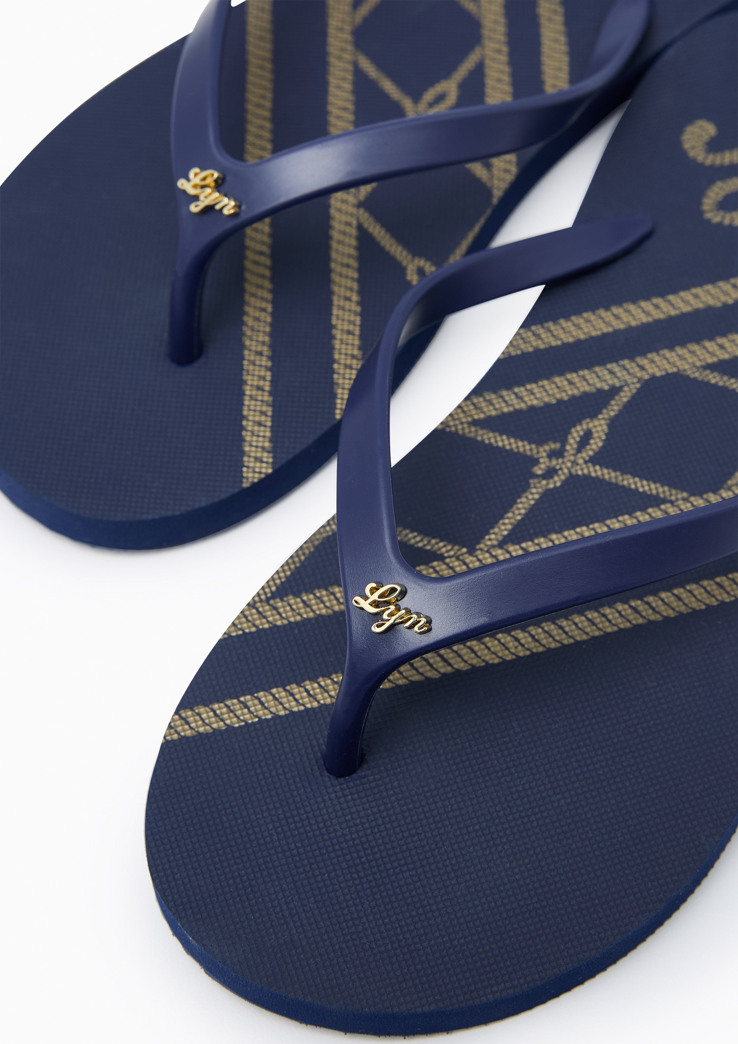 Summer Beach Flat Flip-Flop Blue