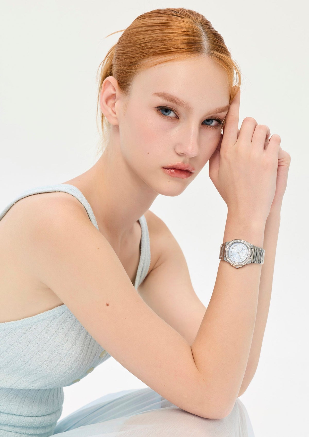 Anchilee Watch Light Blue