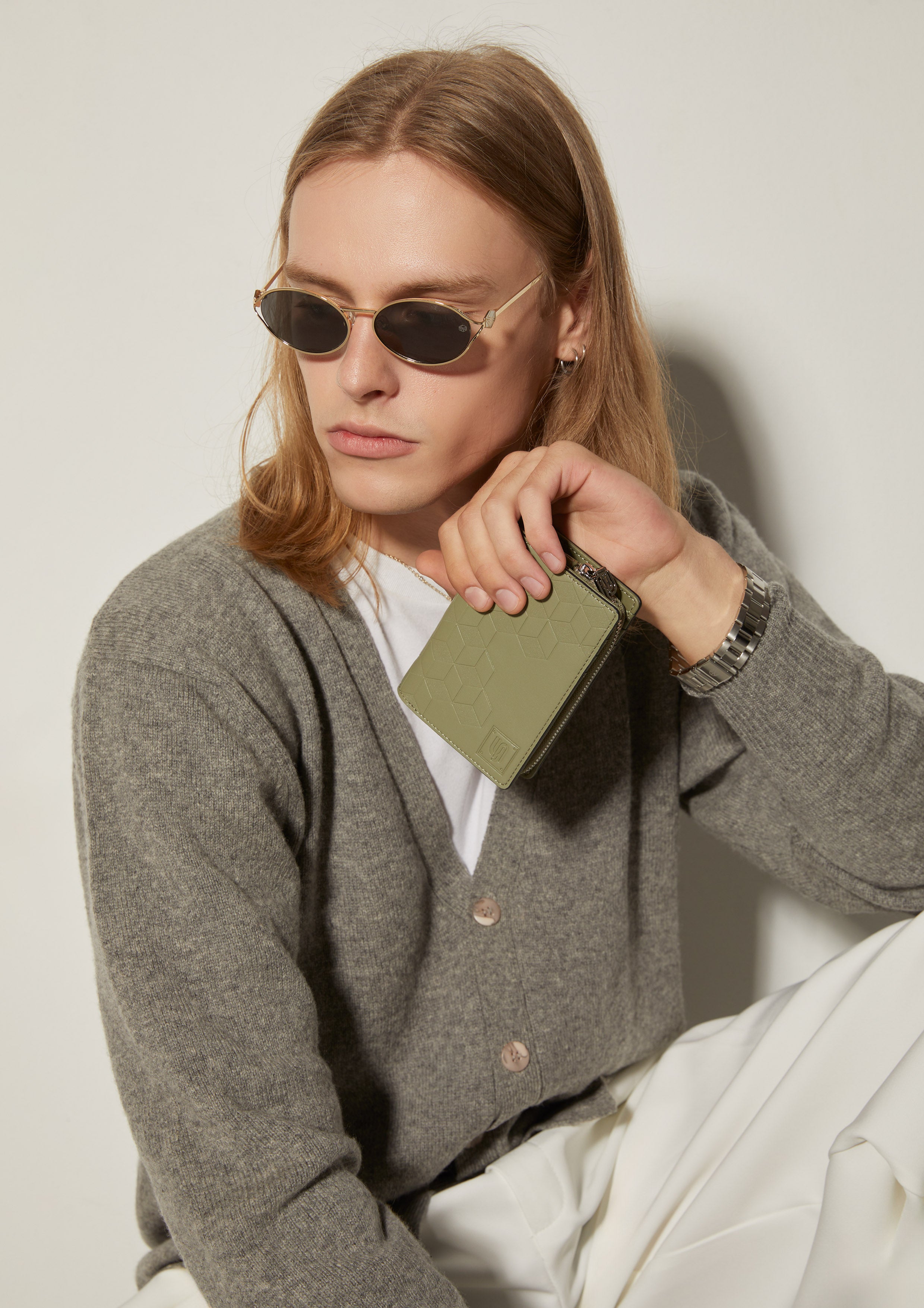 Benjie Infinite Short Wallet Green