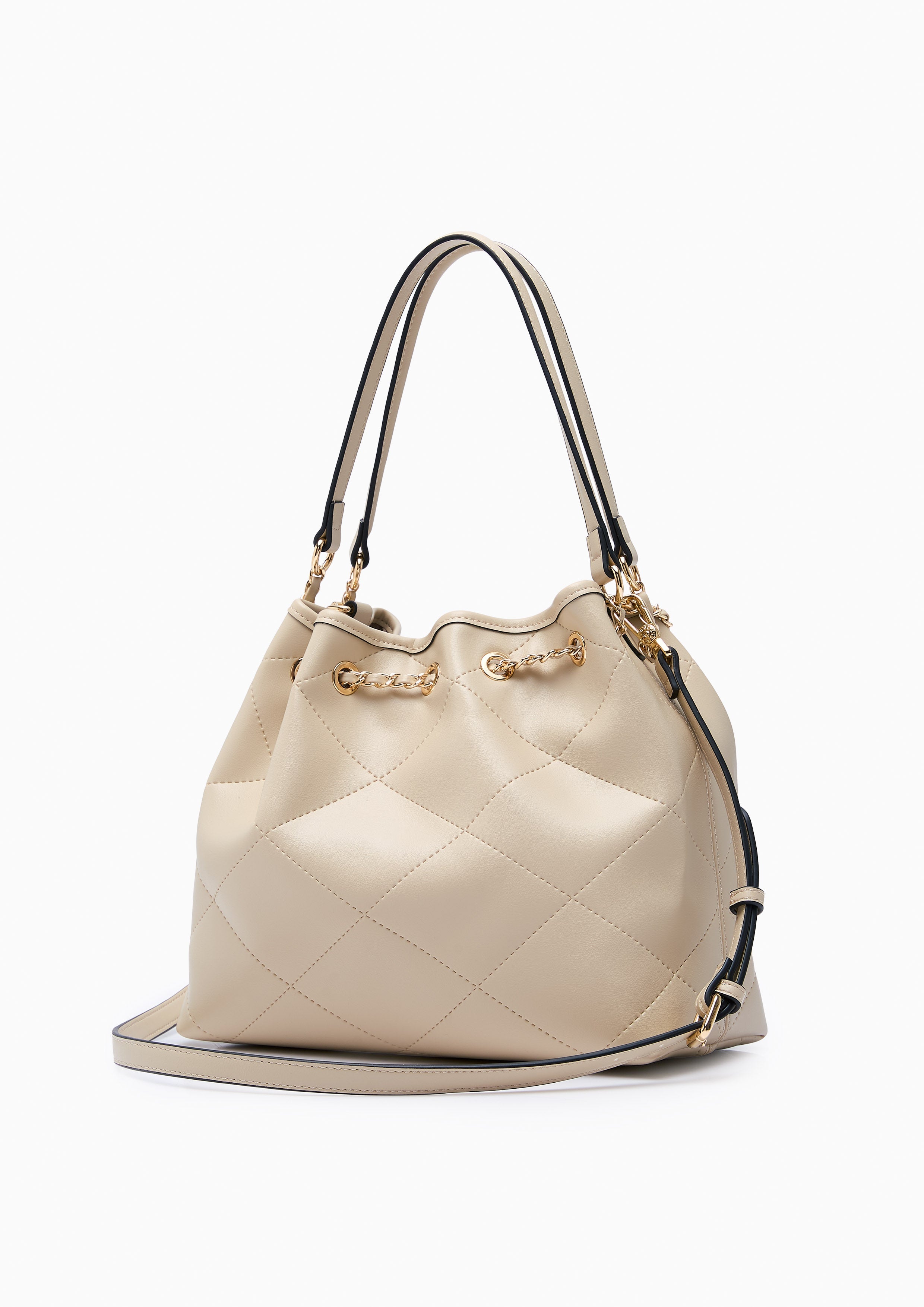 Ferna M Bucket Bag Beige
